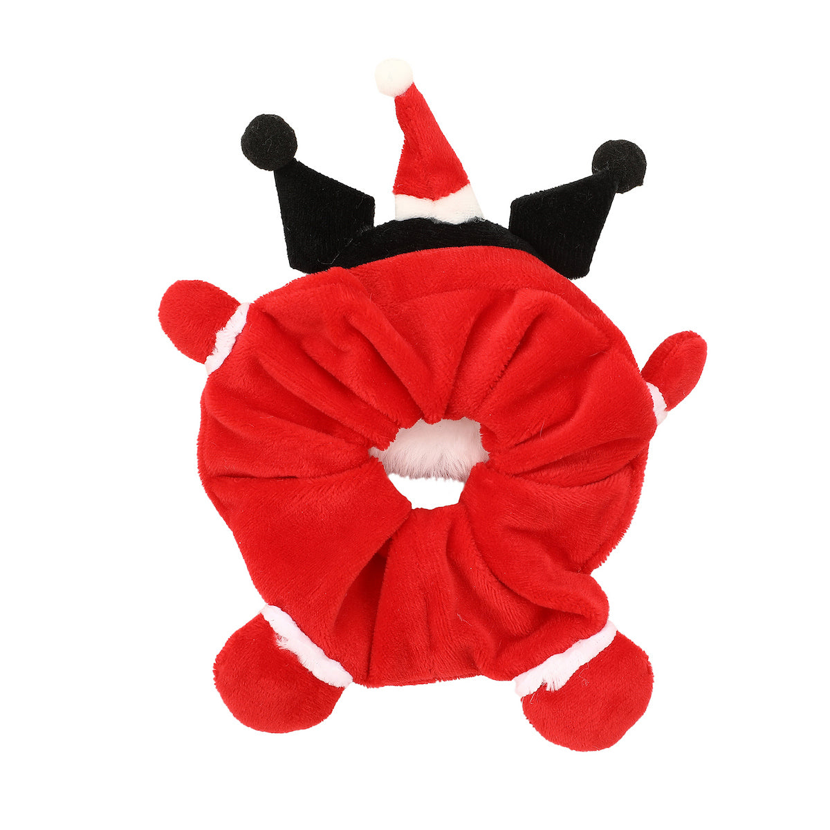 Kuromi Christmas Santa Adult Red Scrunchie
