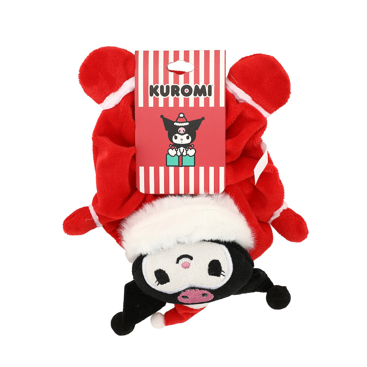 Kuromi Christmas Santa Adult Red Scrunchie