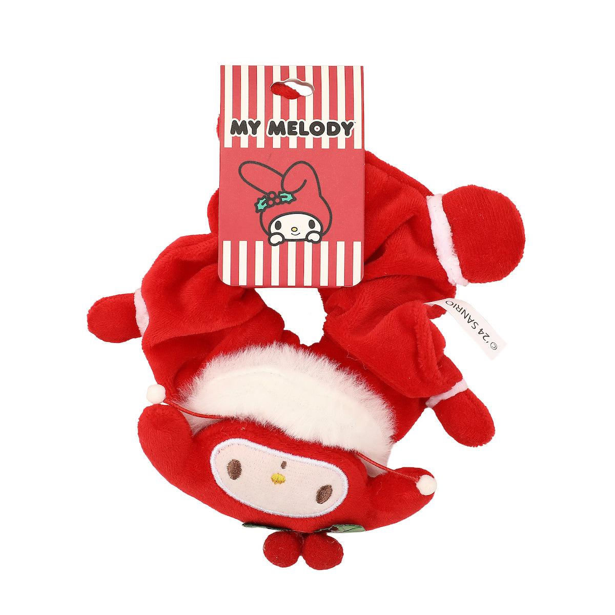 My Melody Holly & Ivy Hood Red Scrunchie