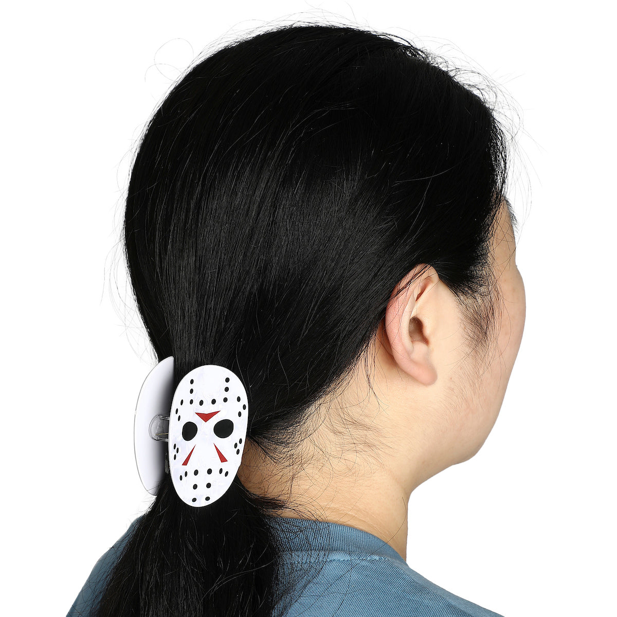 Friday The 13th Jason Mask 2-Piece Hair Clip Set