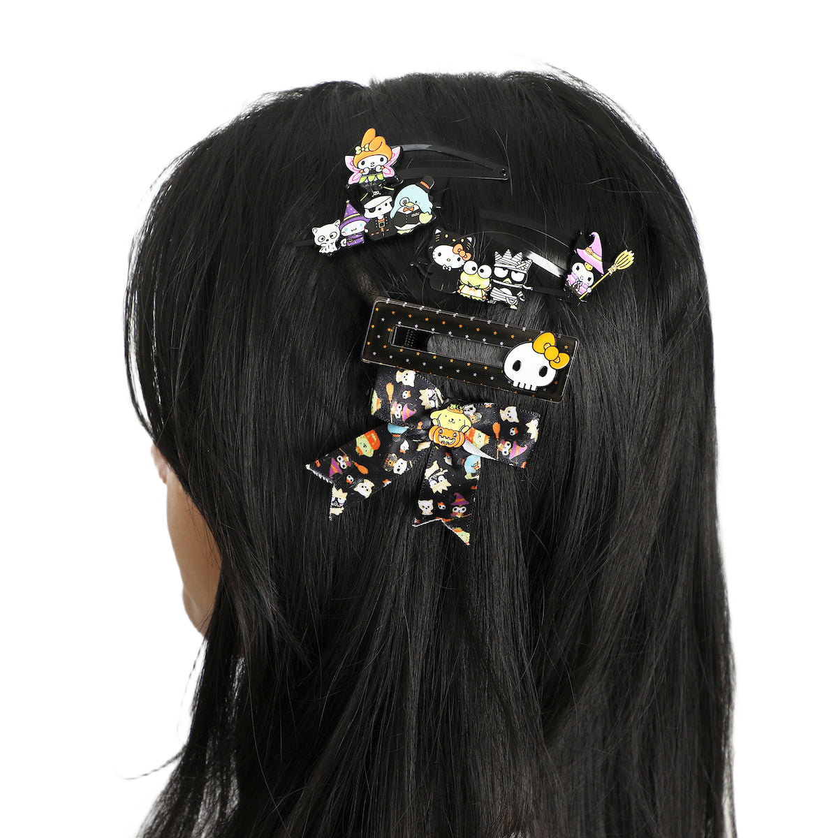 Hello Kitty & Friends Halloween Costumes 6-Piece Hair Clip Set