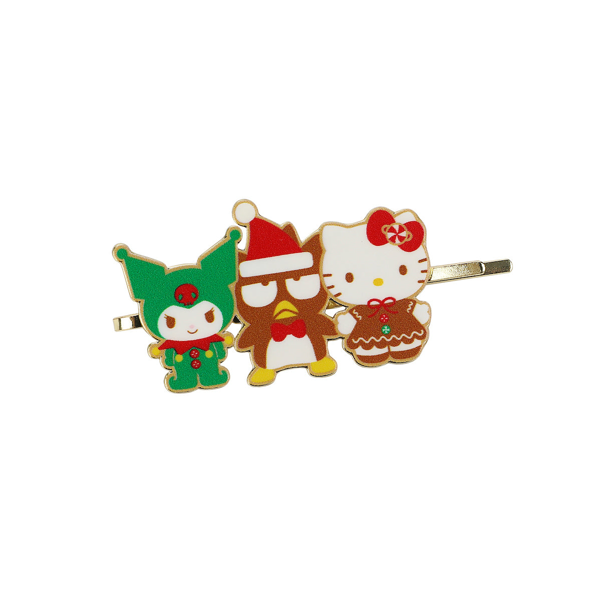 Hello Kitty & Friends Christmas 6-Piece Hair Clip Set
