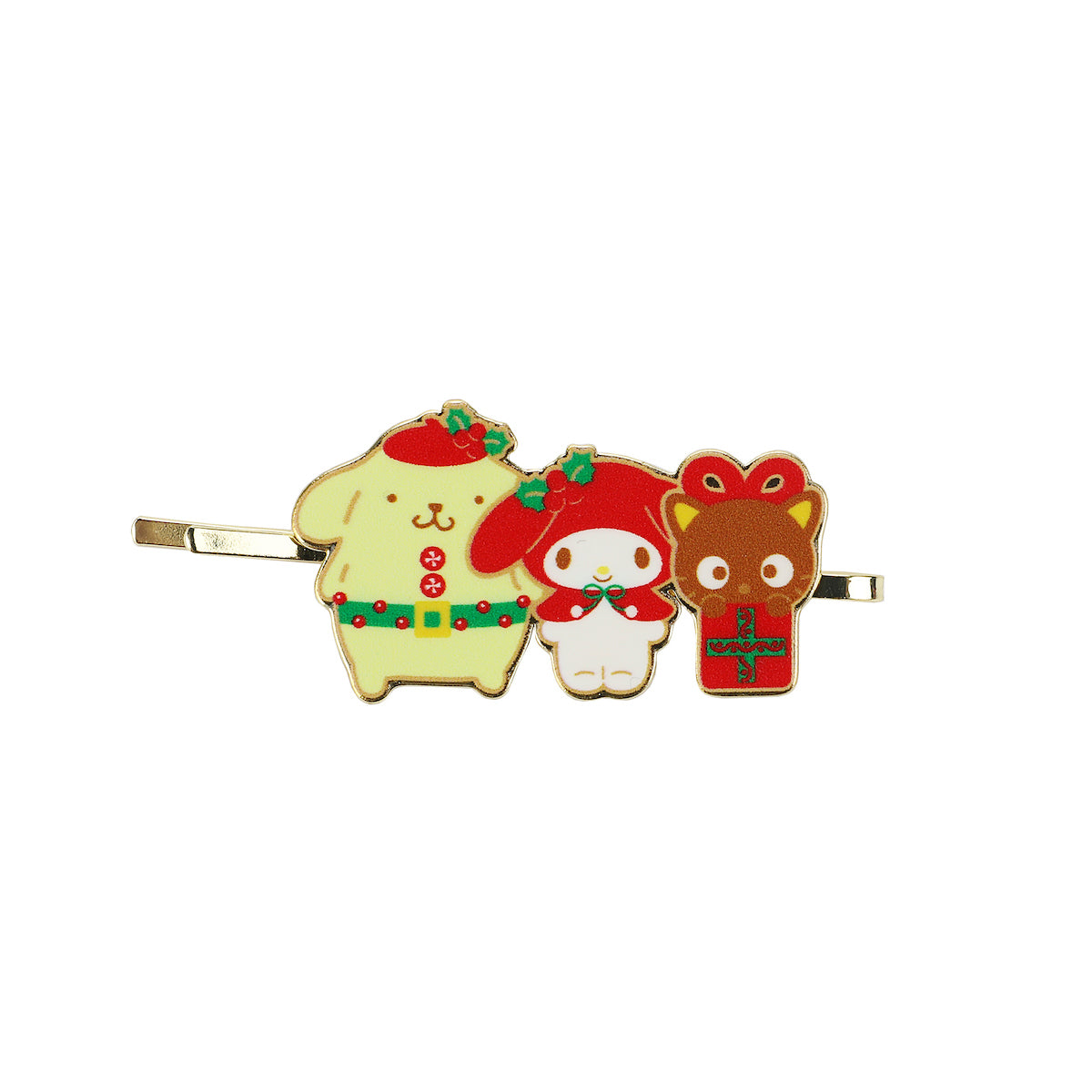 Hello Kitty & Friends Christmas 6-Piece Hair Clip Set