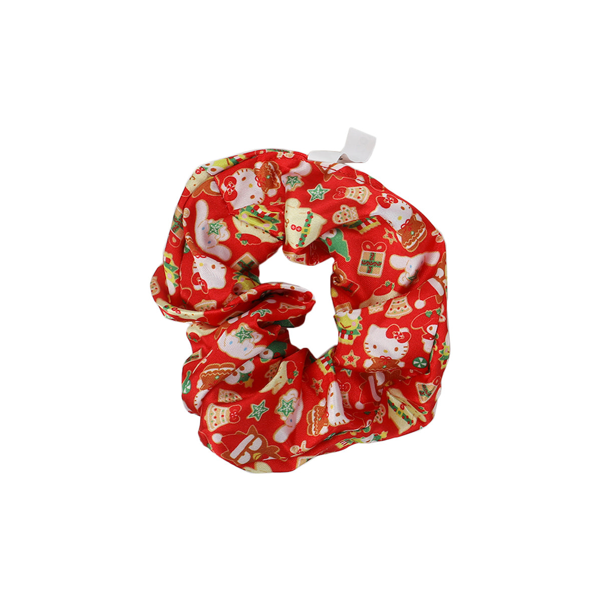 Hello Kitty Gingerbread Cat 3-Piece Scrunchie Set