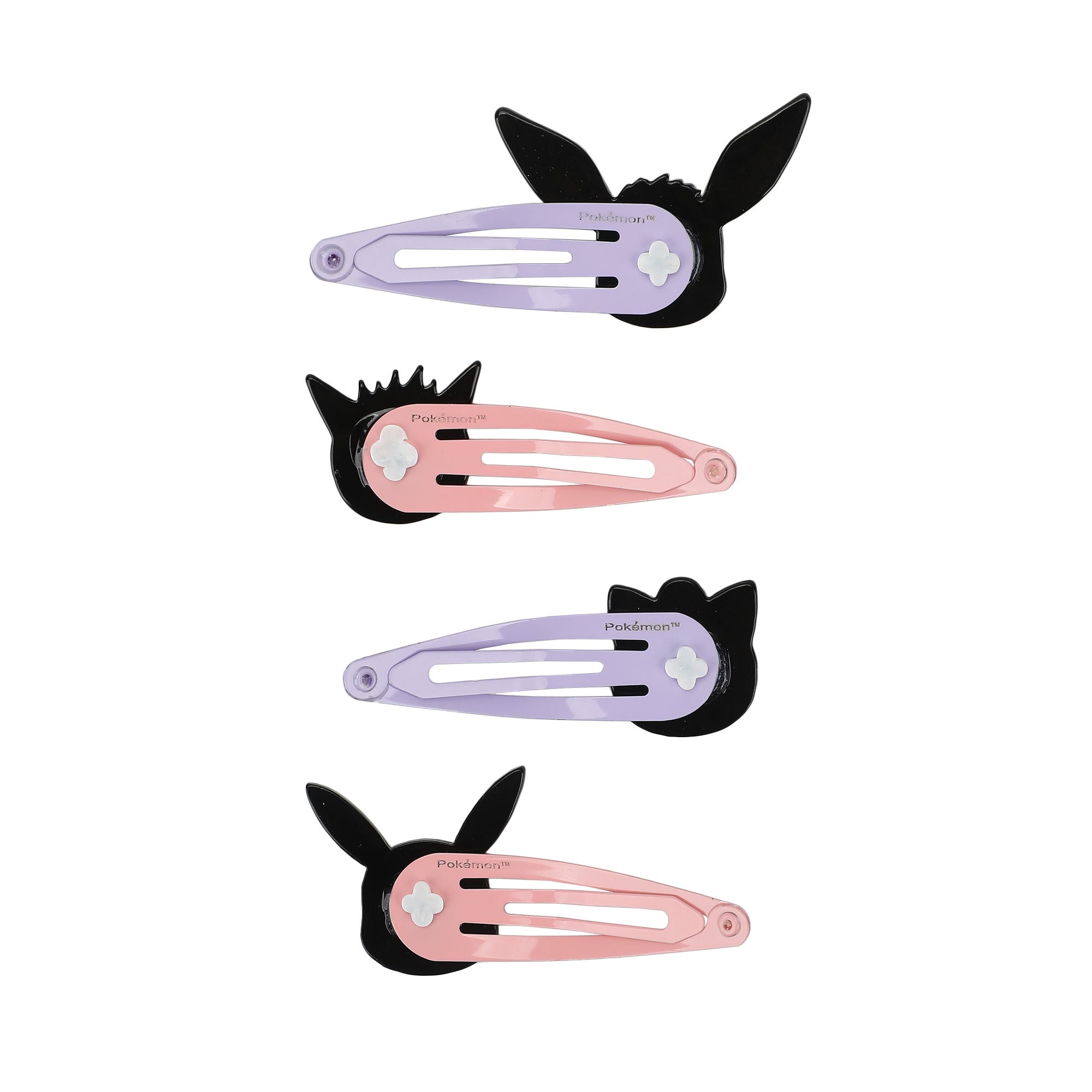 Pokémon Characters 4-Piece Hair Clip Set