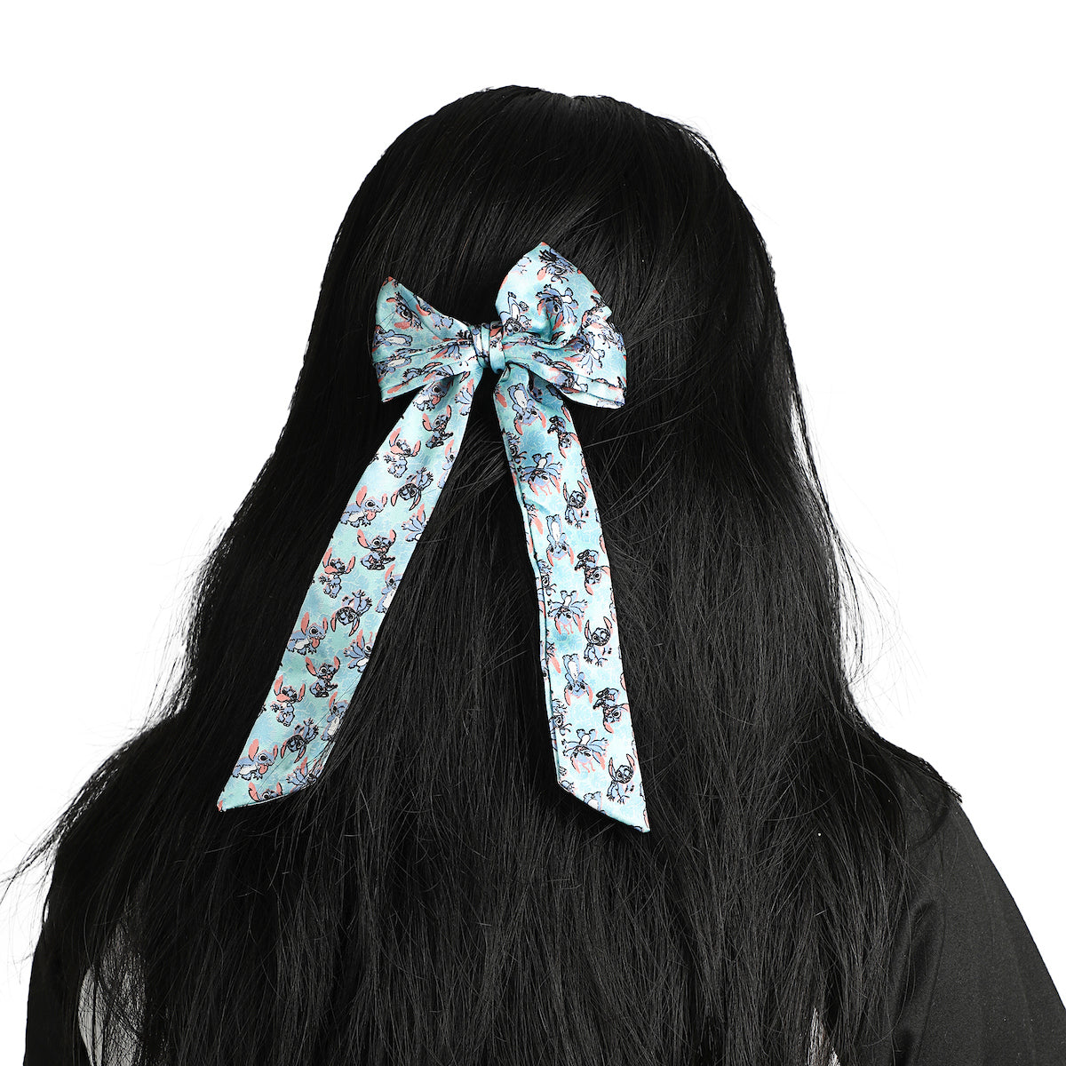 Disney Stitch & Angel 3-Piece Bow Clips Set