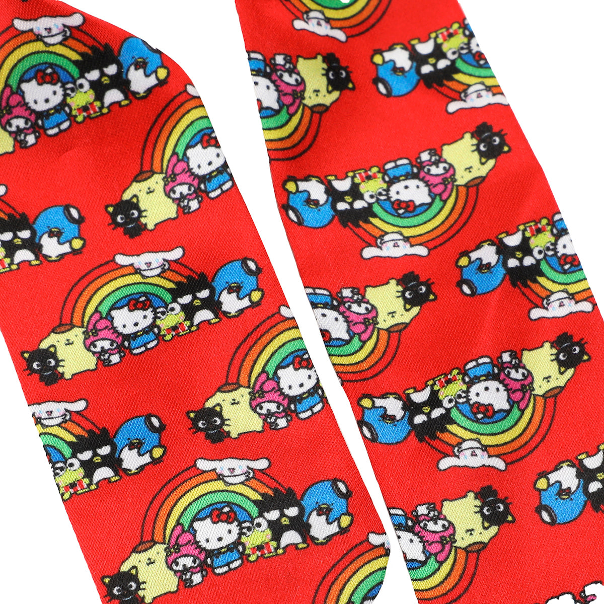 Hello Kitty & Friends Character Rainbow 3-Piece Bow Clips Set