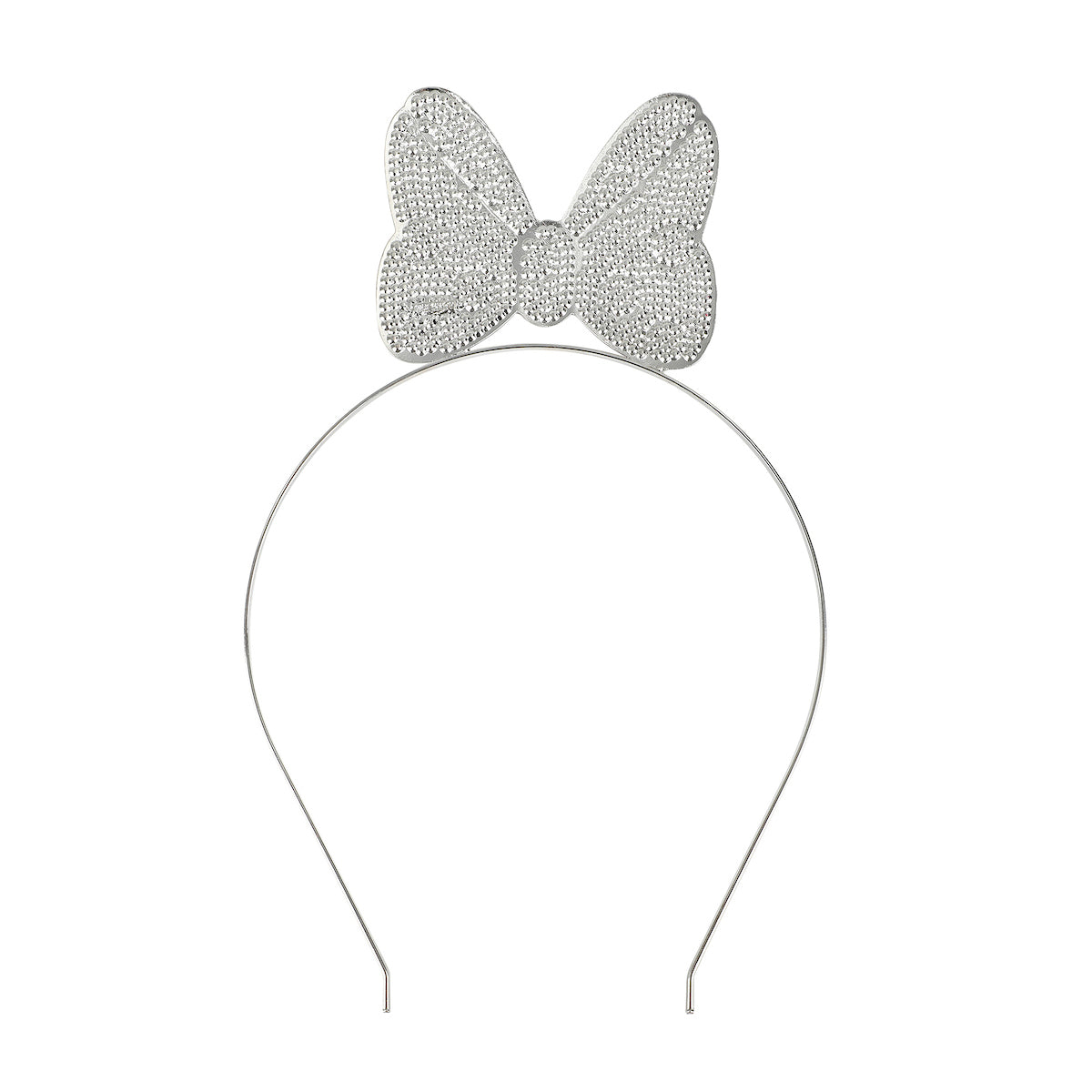 Disney Minnie Mouse Bow Glitzy Metal Headband