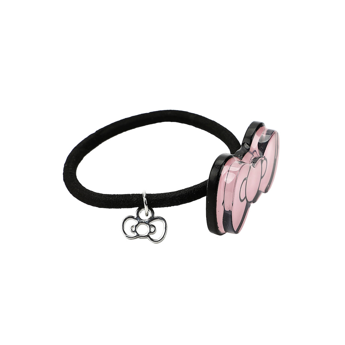 Hello Kitty Character & Bow 2-Piece Stretchy Hair Tie Set