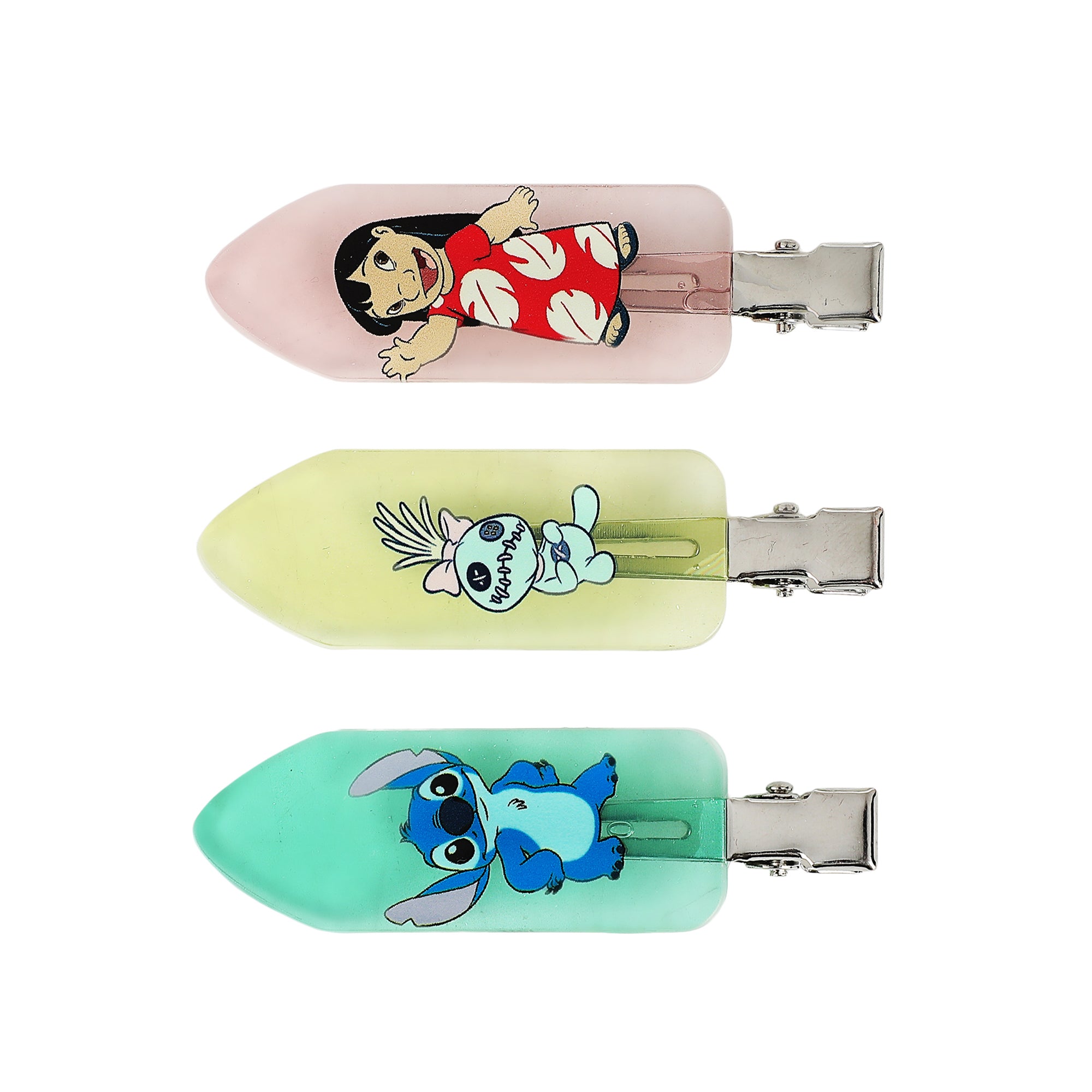 Disney's Lilo & Stitch Hair Clips and Headband 4-Piece Hair Accessories Set