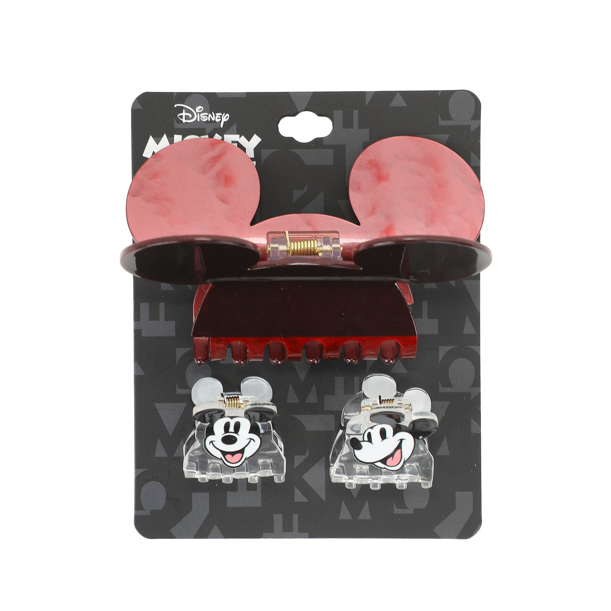 Disney Mickey Mouse 3-Piece Hair Clip Set
