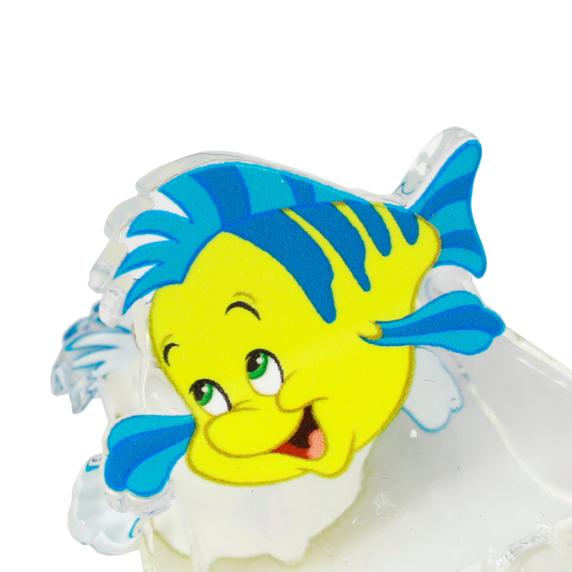 Disney Little Mermaid Sebastian & Flounder 3-Piece Hair Clip Set