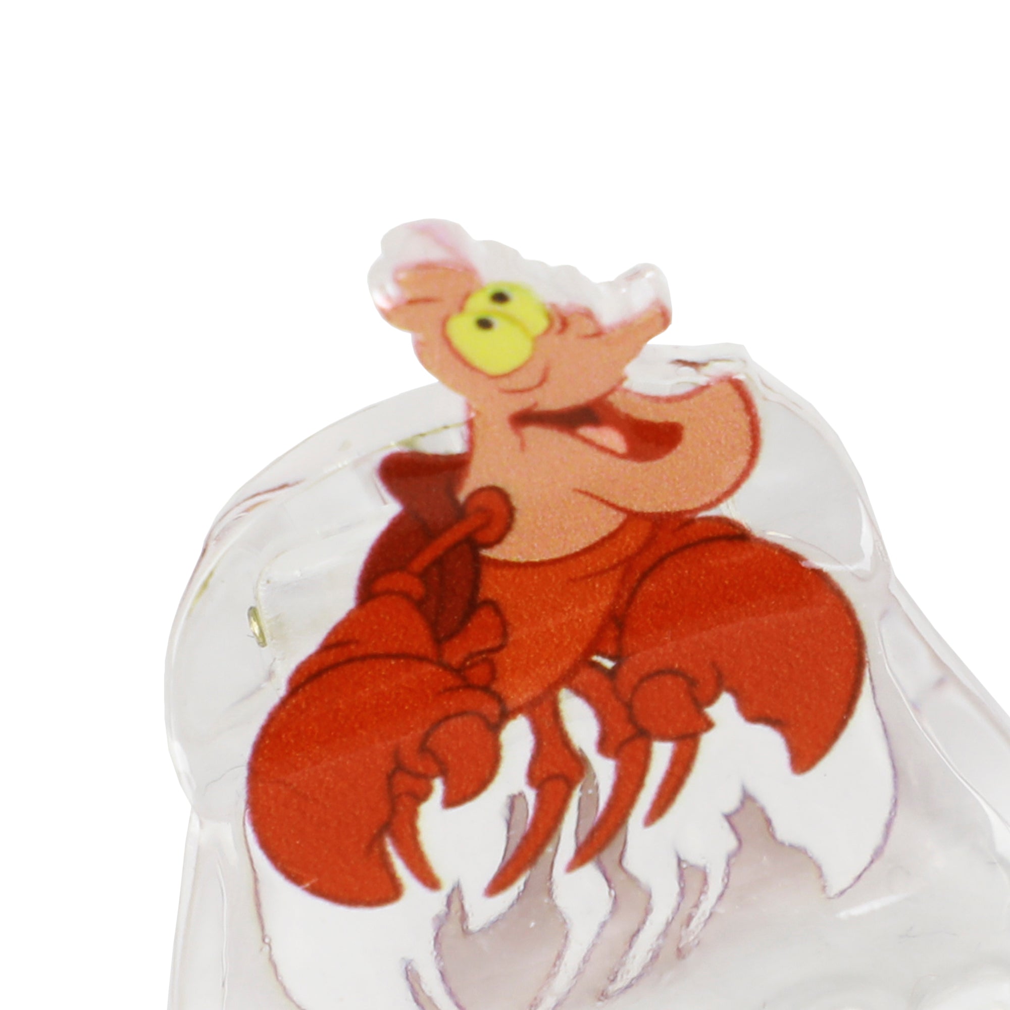 Disney Little Mermaid Sebastian & Flounder 3-Piece Hair Clip Set