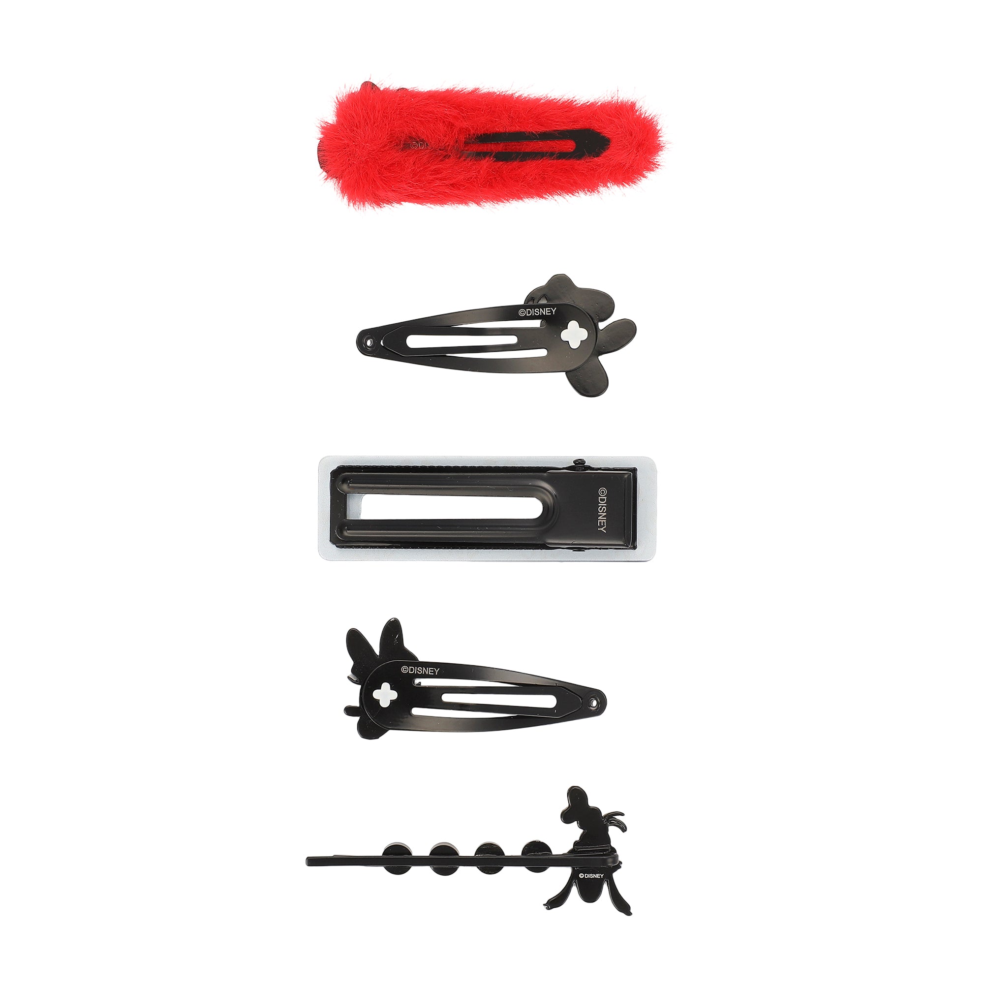 Mickey & Friends 5 piece Hair Clip Set