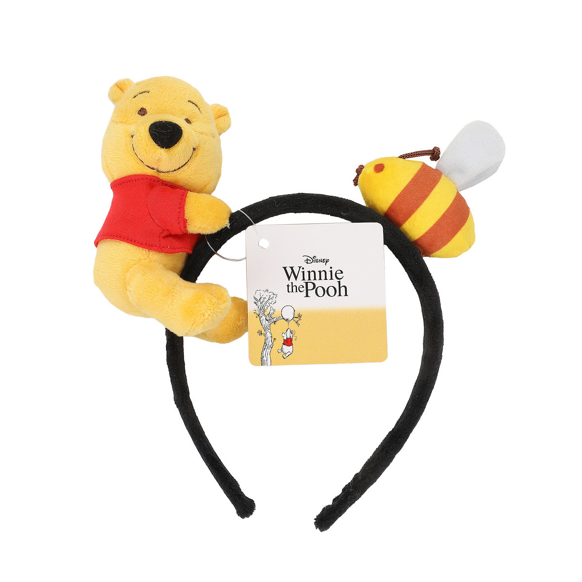 Winnie The Pooh Character & Bee Plush Headband