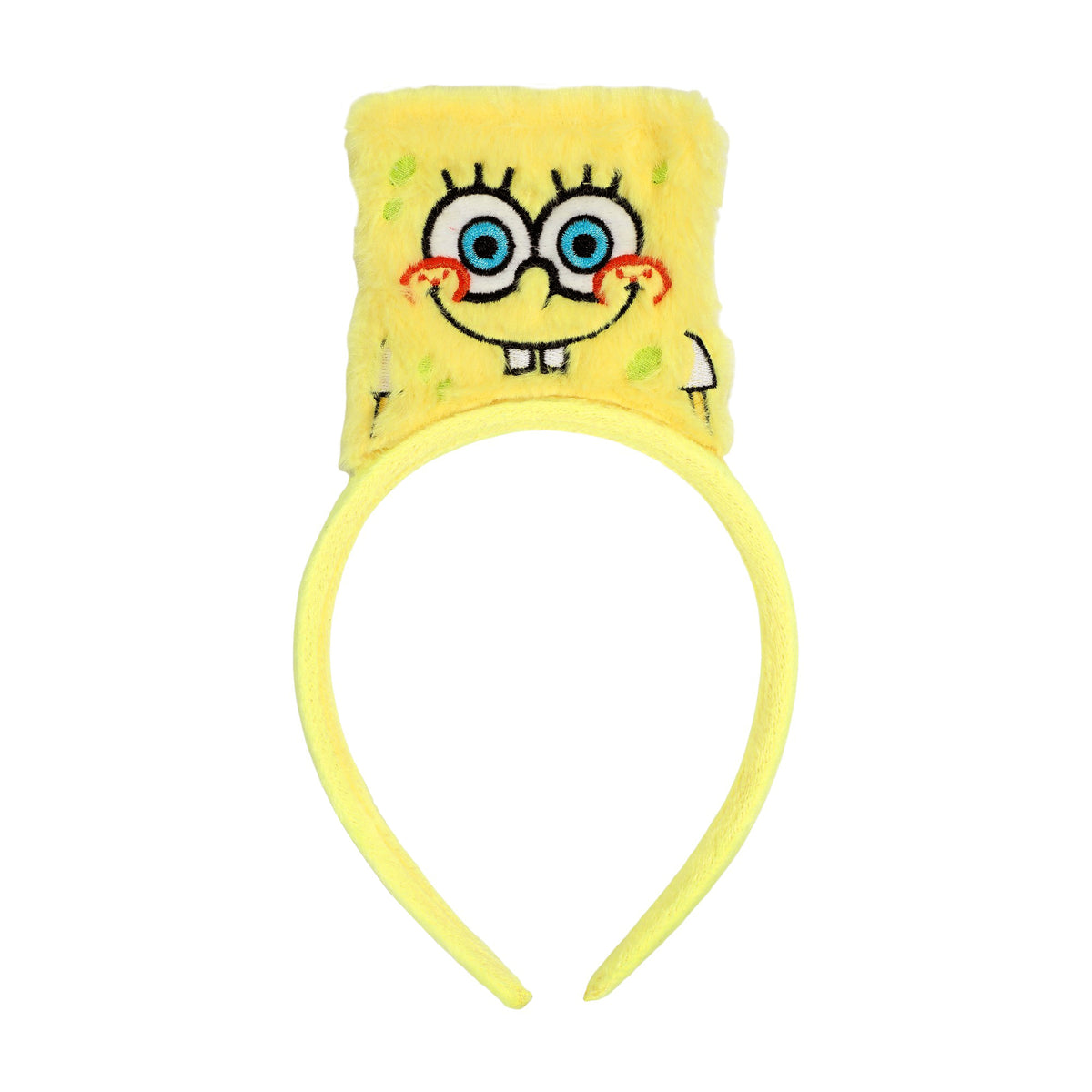 Spongebob Squarepants Fuzzy Plush Cosplay Hairband for Adults