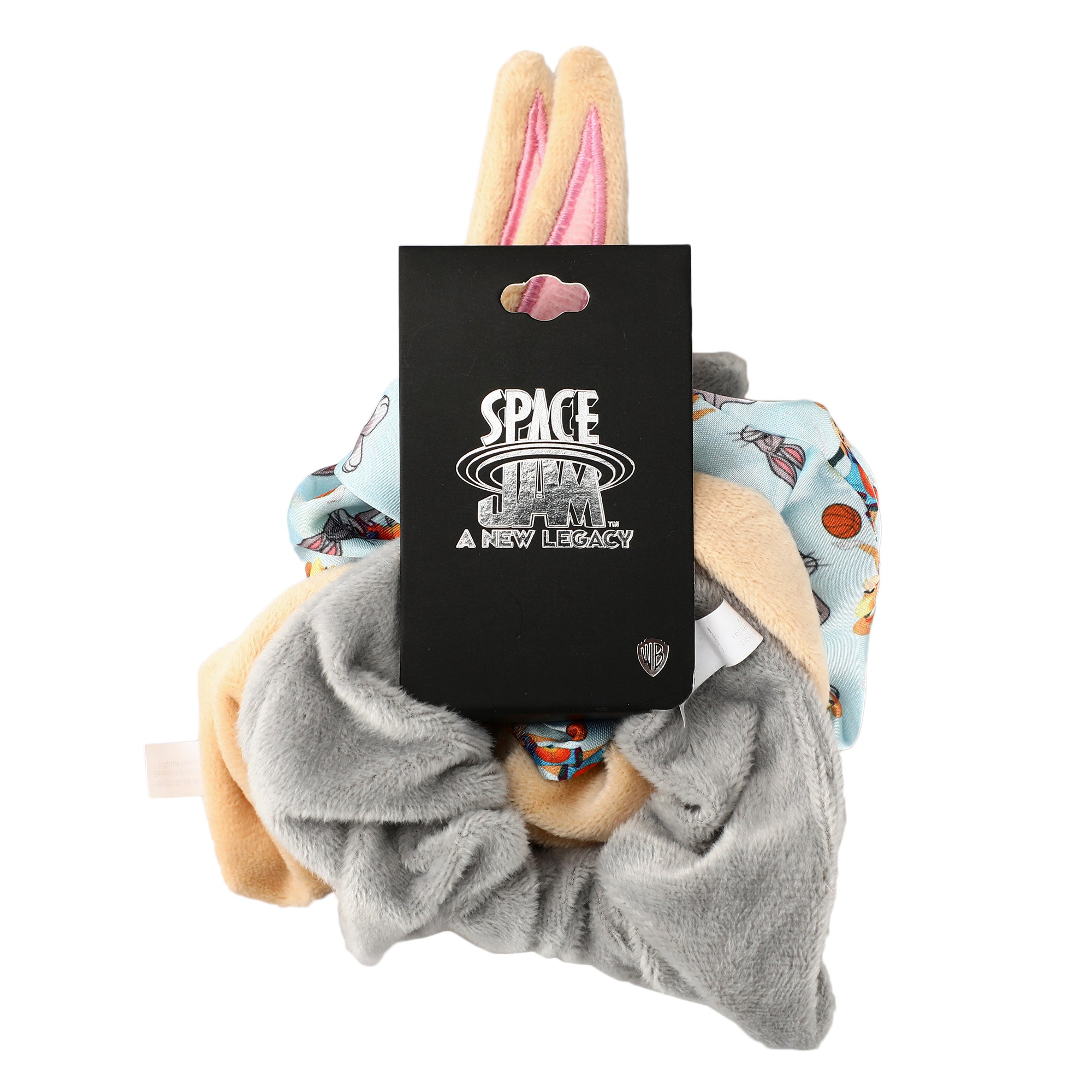 Space Jam Bunny Scrunchy 3-Pack features three