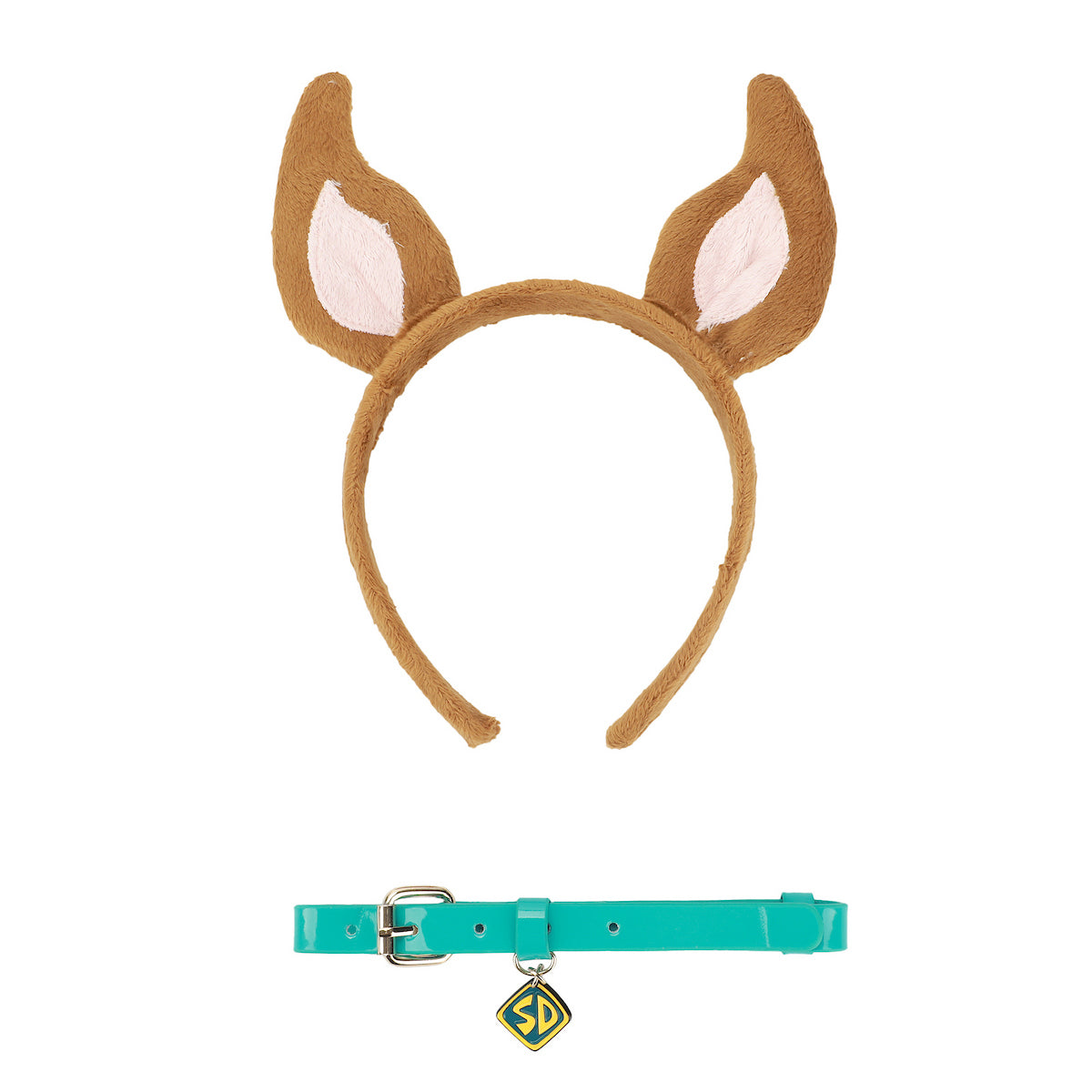 Scooby Doo Scooby 2-Pack Cosplay Hair Band and Choker Necklace Set