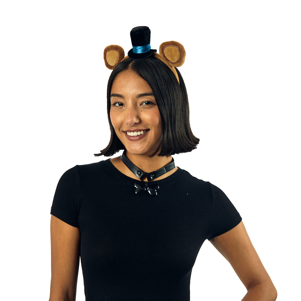 Five Nights At Freddy's Freddy Fazbear 2-Piece Headband & Choker Set