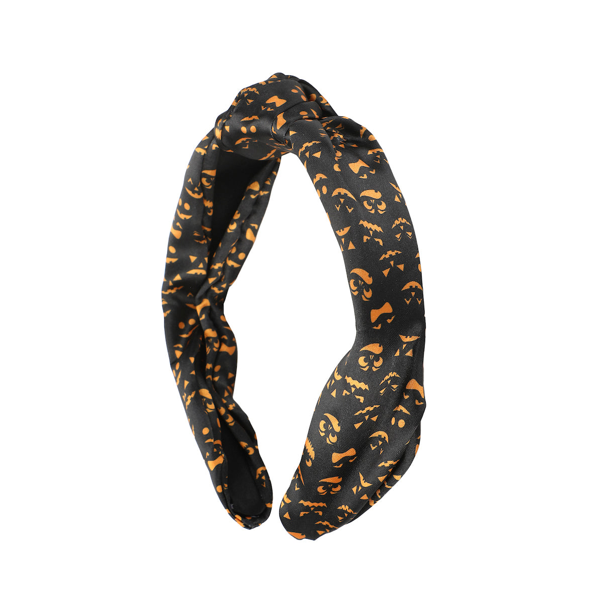 Halloween Jack-O'-Lantern 2-Piece Headband & Scrunchie Set