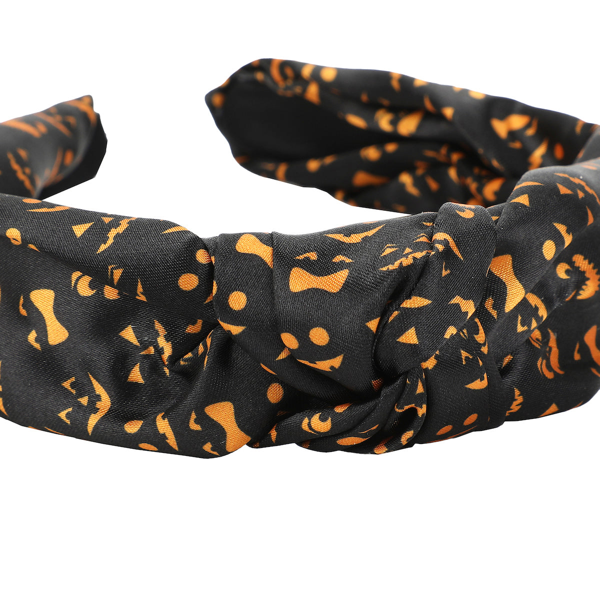 Halloween Jack-O'-Lantern 2-Piece Headband & Scrunchie Set