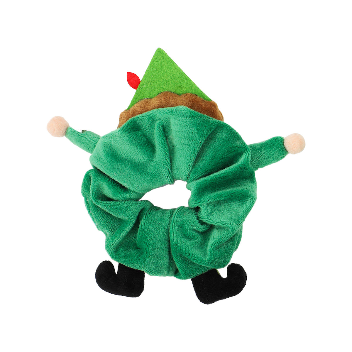 Elf Buddy 2-Piece Plush Headband & Scrunchie Set