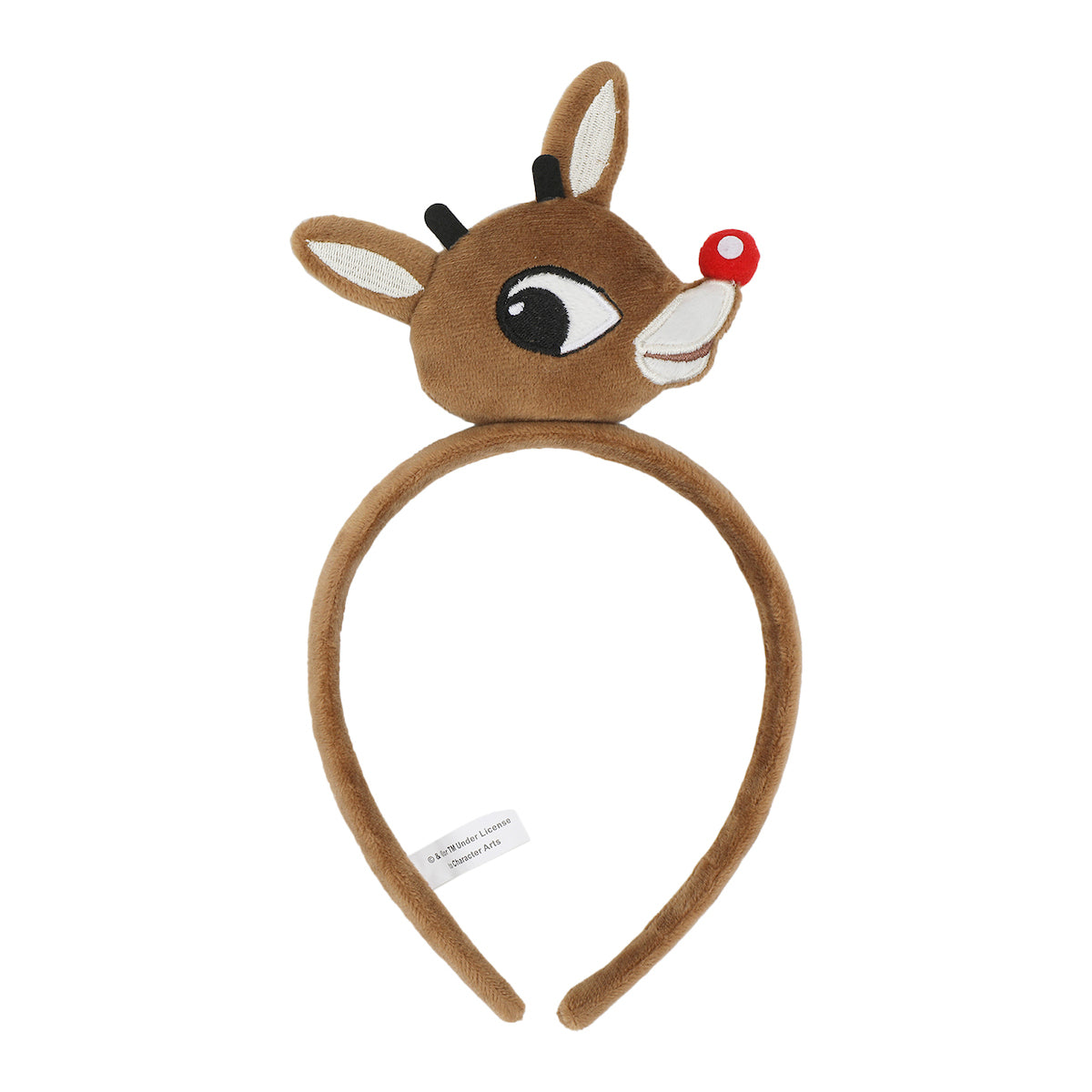 Rudolph & Abominable Snowman 2-Piece Plush Headband & Scrunchie Set