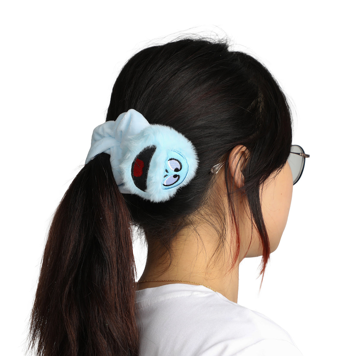 Rudolph & Abominable Snowman 2-Piece Plush Headband & Scrunchie Set