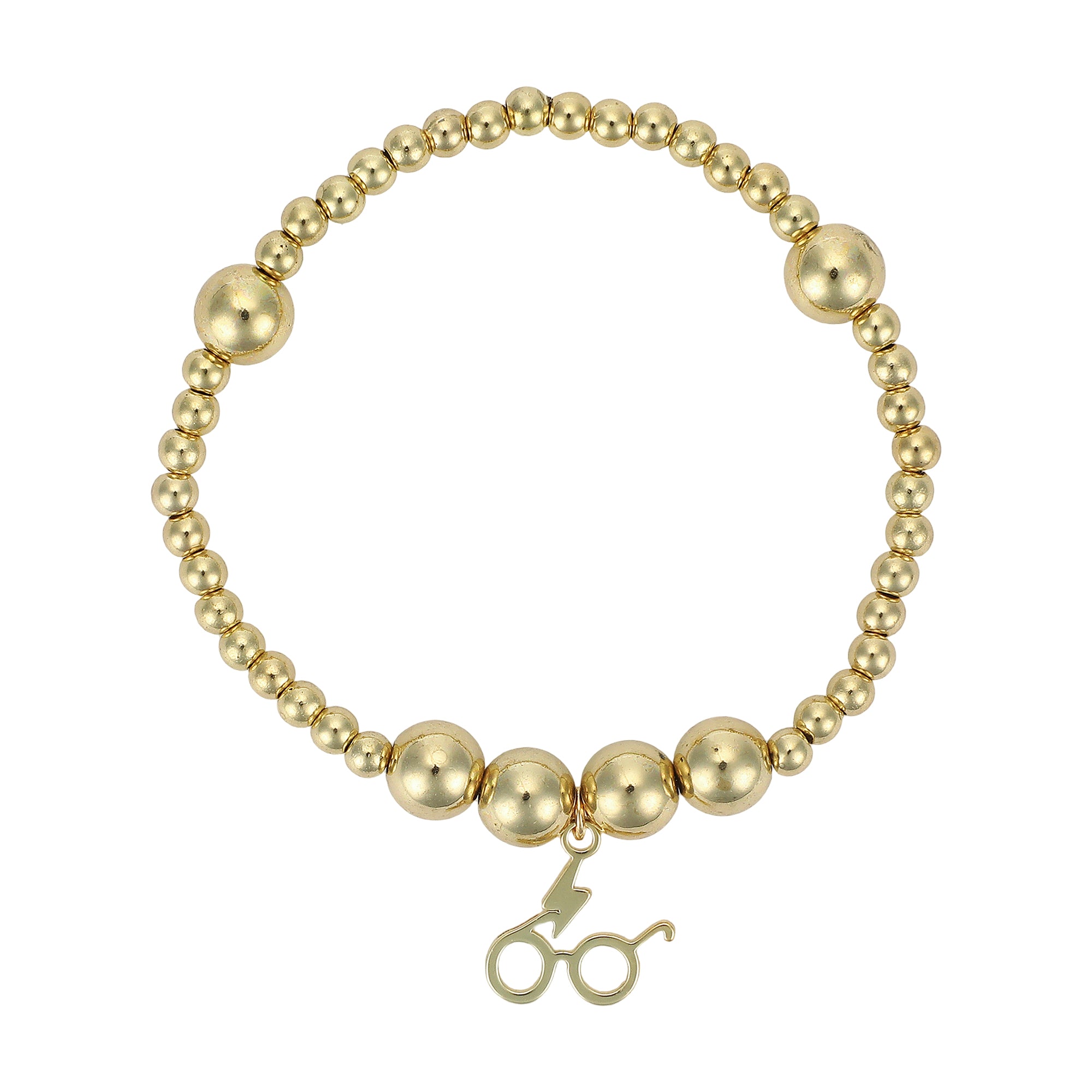 Harry Potter Deathly Hallows and Snitch 3 Pack Adult Bracelet Set