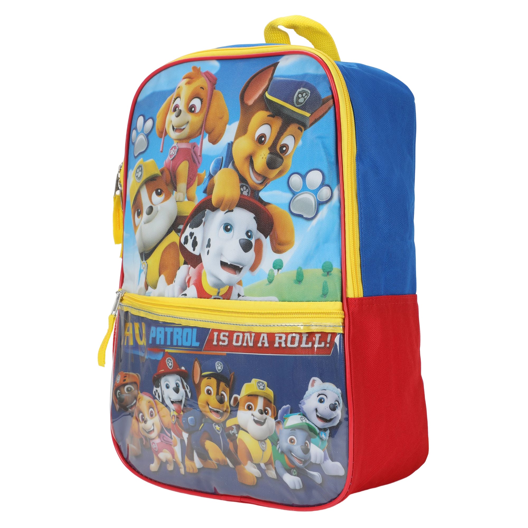 Paw Patrol Heroes Nickelodeon Cartoon 5-Piece Backpack accessories Set for boys
