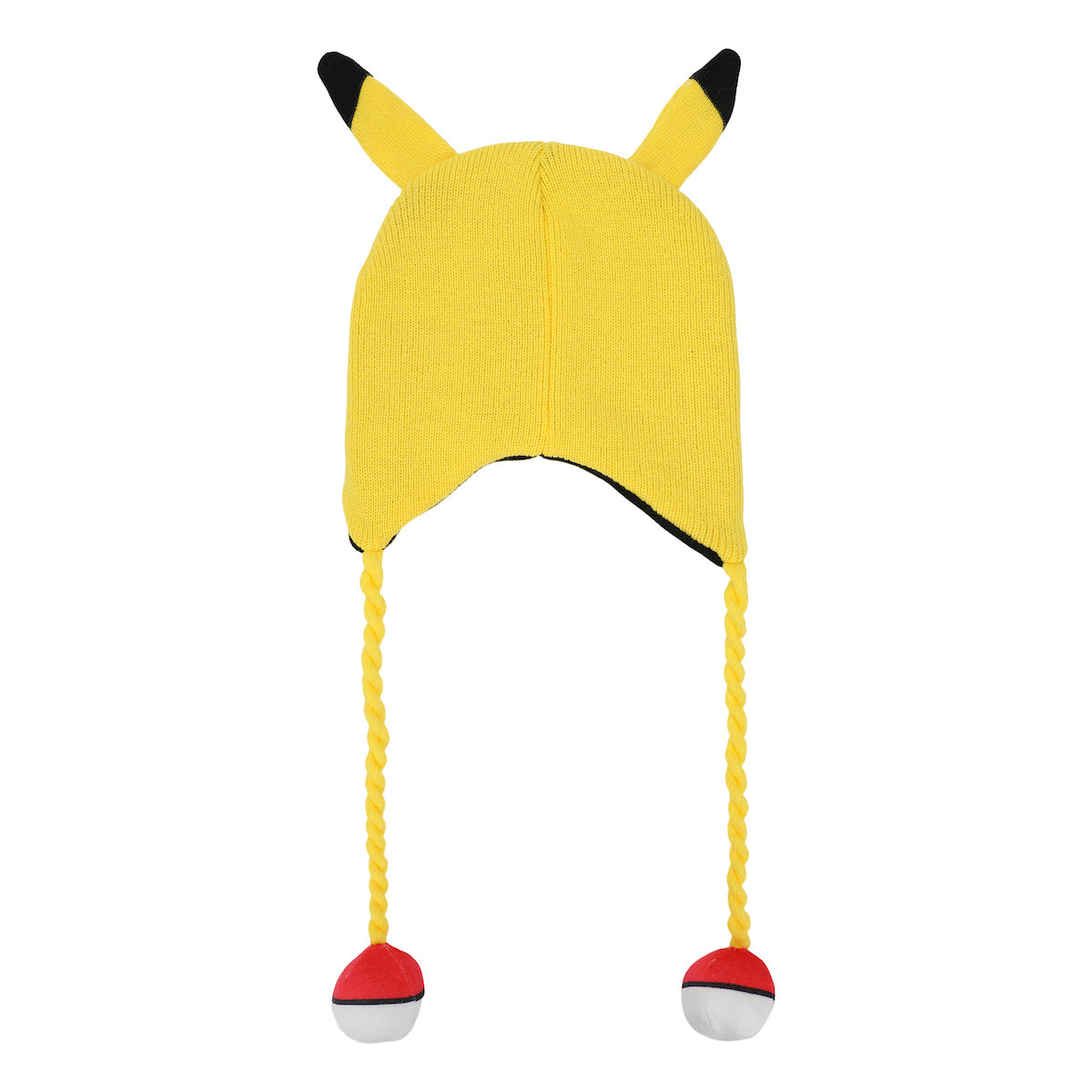 Pokemon Pikachu Laplander Hat With Fleece Pokeball Tassels