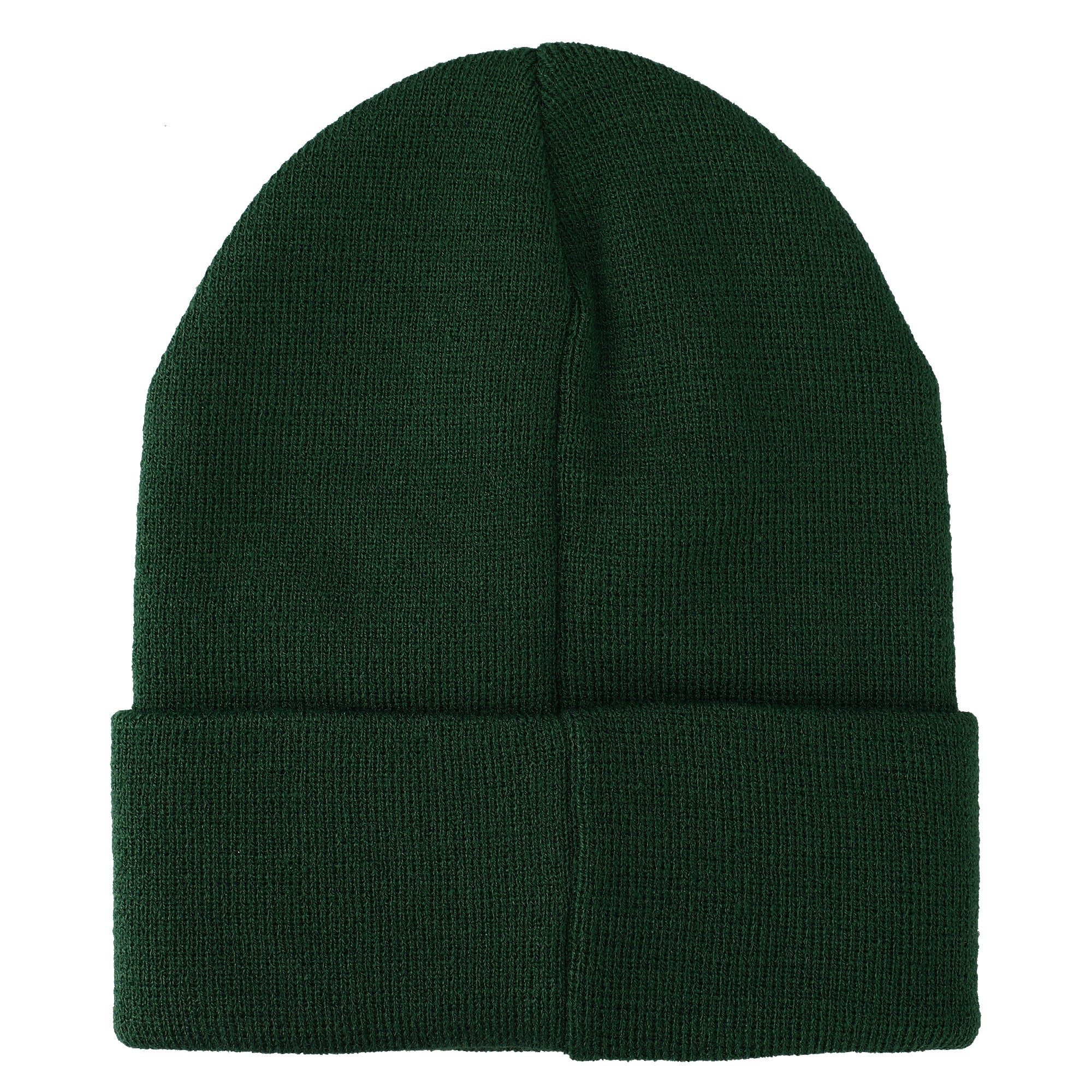 Harry Potter Slytherin Serpent Green Cuffed Knitted Beanie Hat