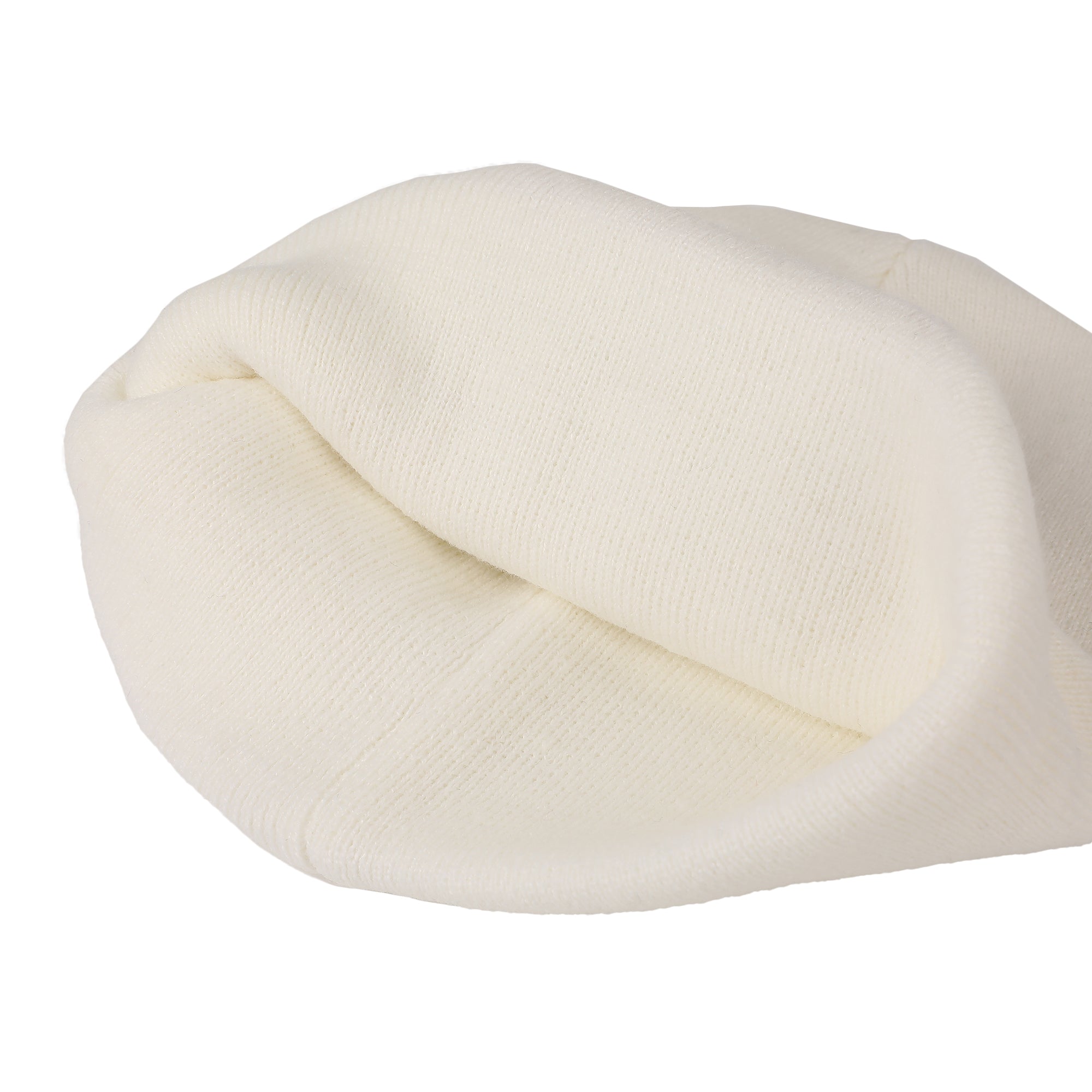 KPop Demon Hunters Saja Boys White Cuff Knit Beanie