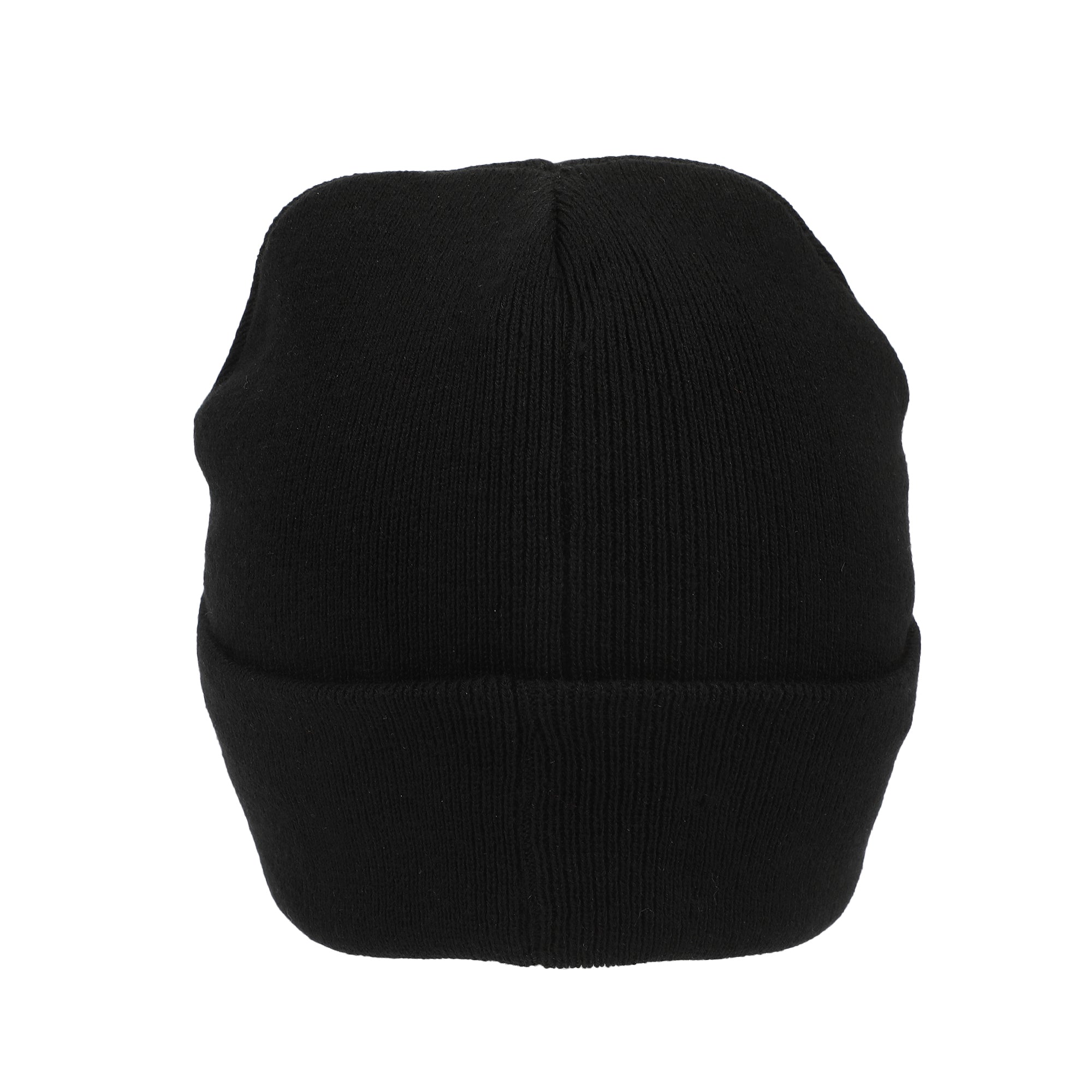 KPop Demon Hunters Saja Boys Black Cuff Knit Beanie