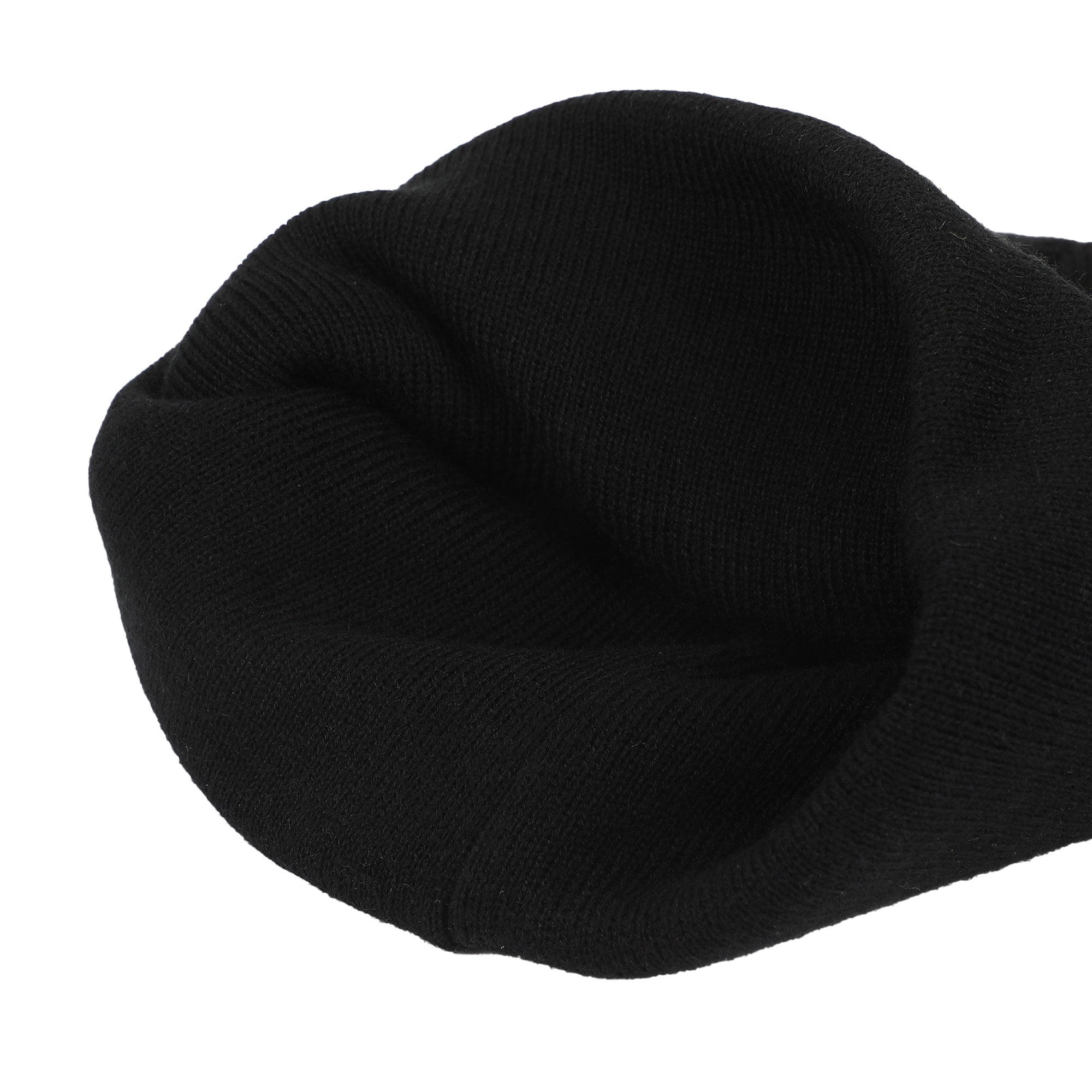 KPop Demon Hunters Huntr/x Black Cuff Knit Beanie