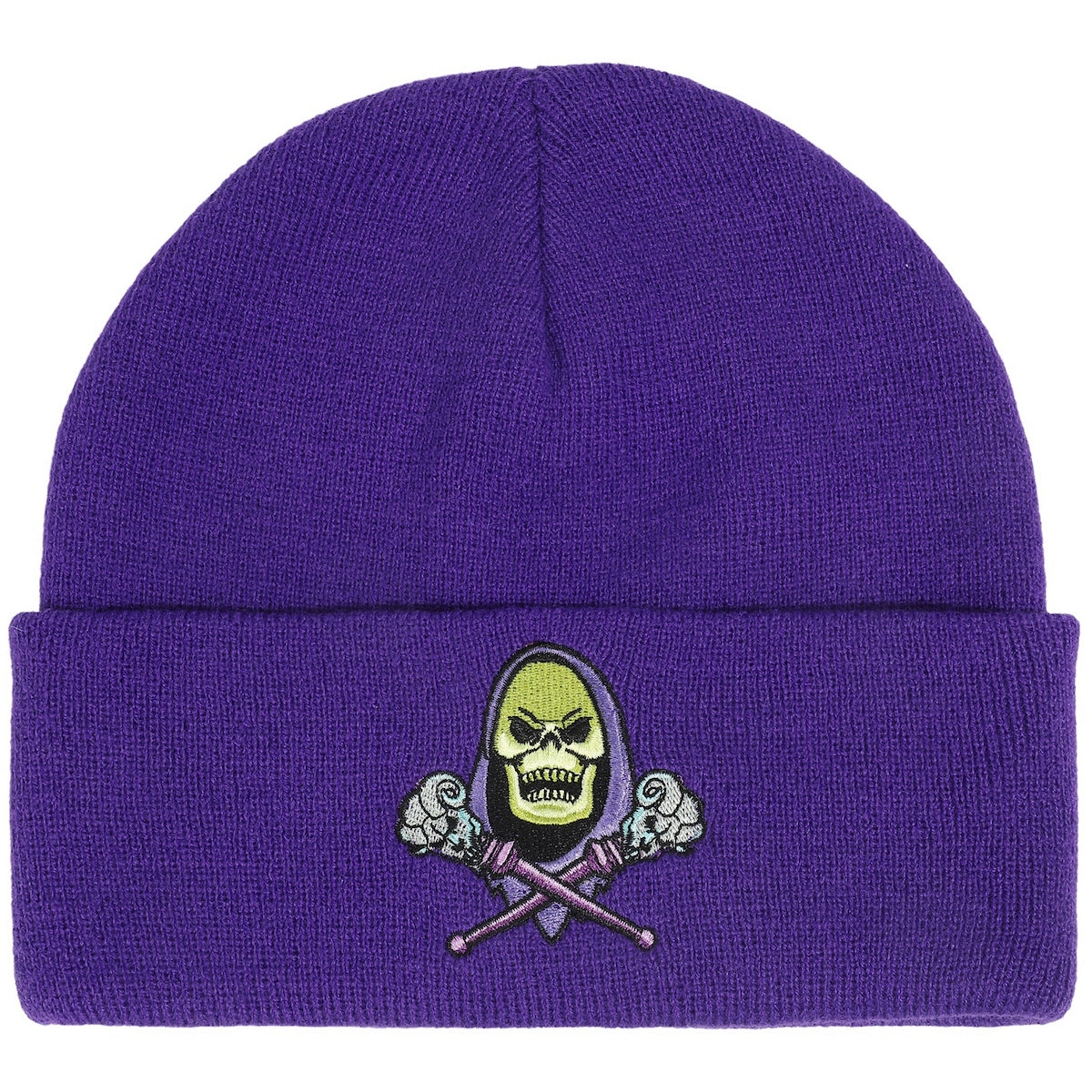 Masters of the Universe Classic Skeletor Knit Cap for Adults