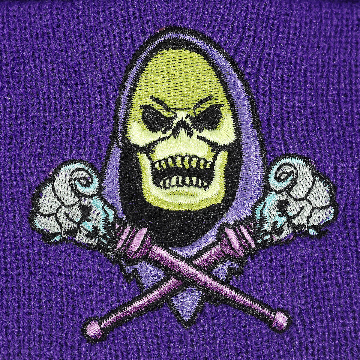 Masters of the Universe Classic Skeletor Knit Cap for Adults