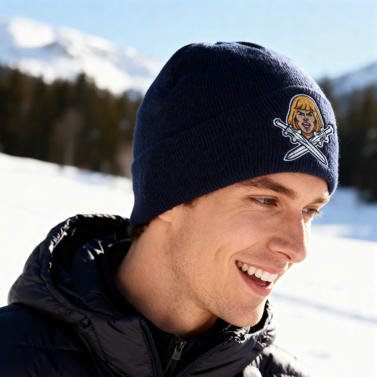 Masters of the Universe Classic He-Man Knit Cap Beanie for Adults