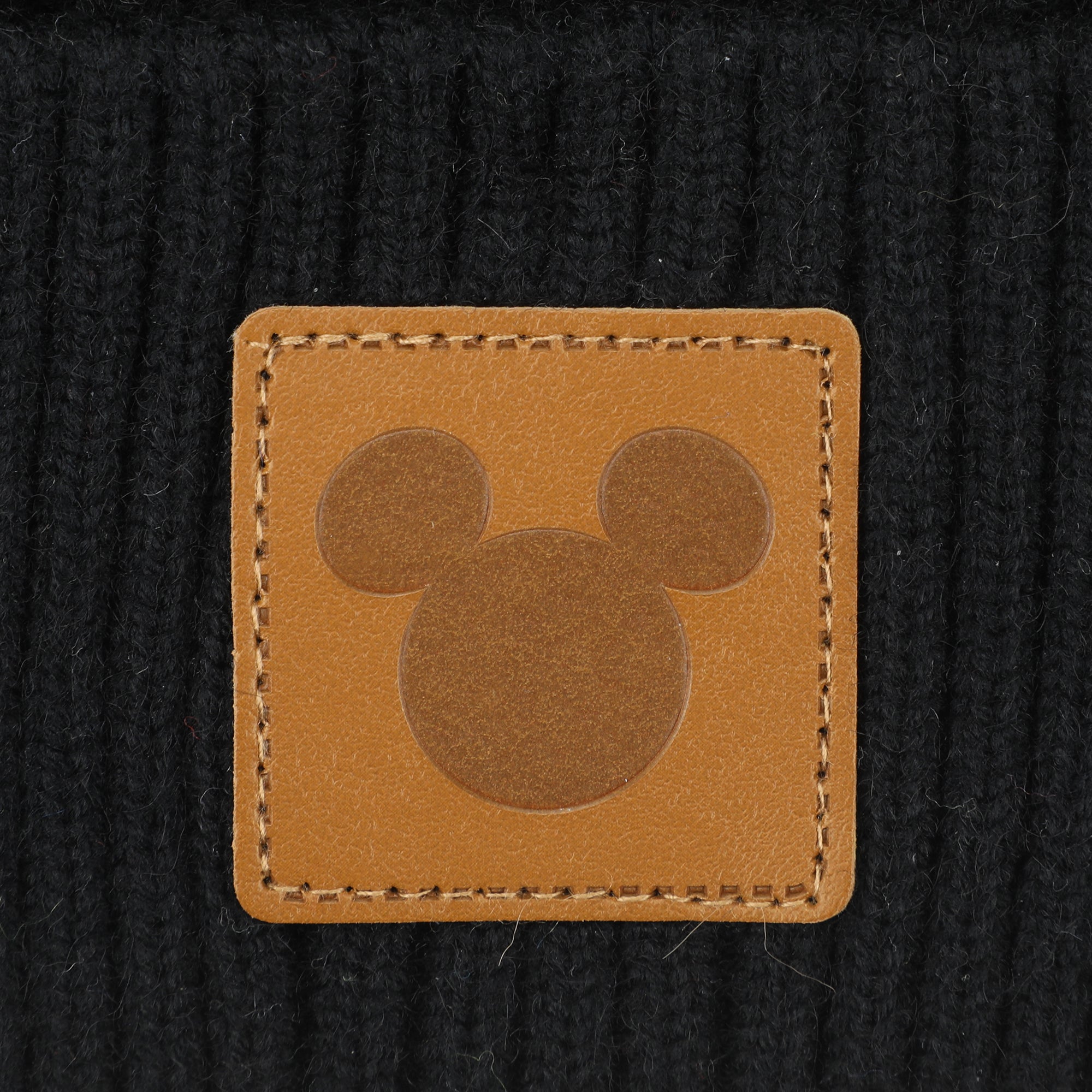Disney Mickey Mouse Black Cuff Beanie