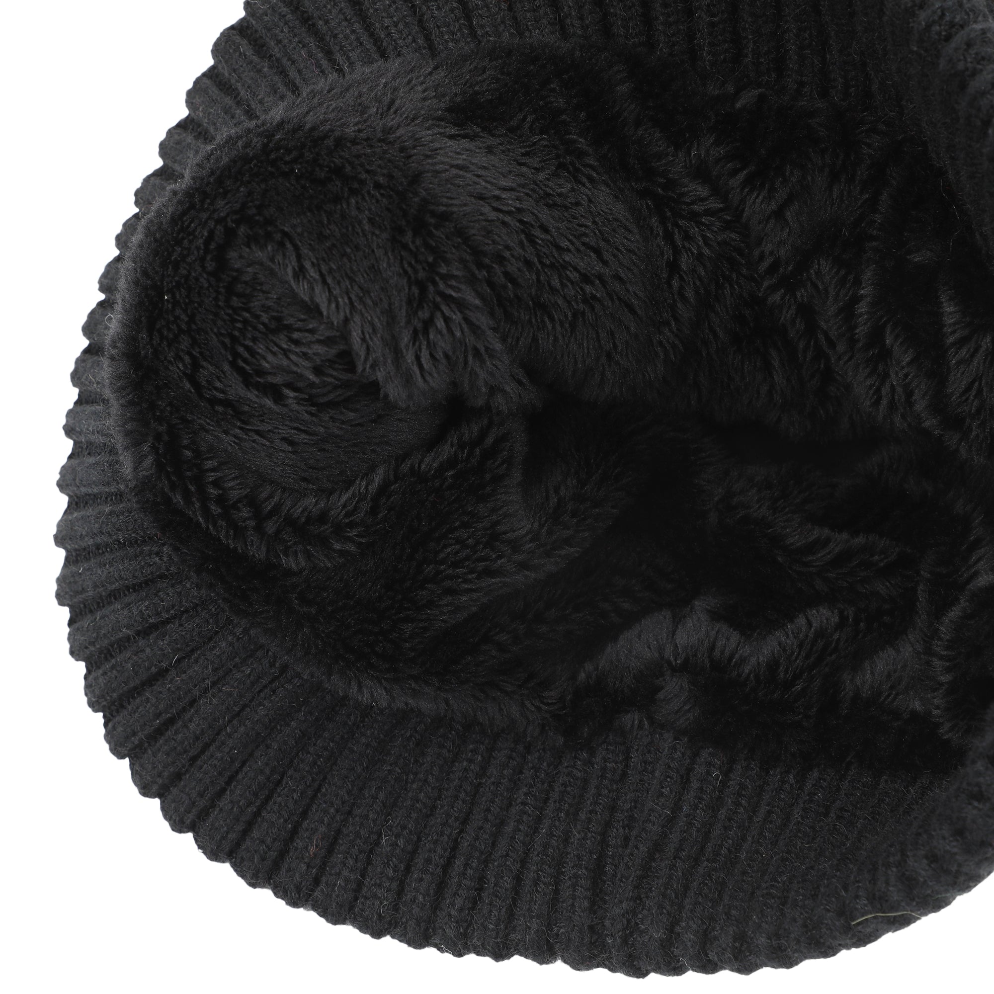 Disney Mickey Mouse Black Cuff Beanie