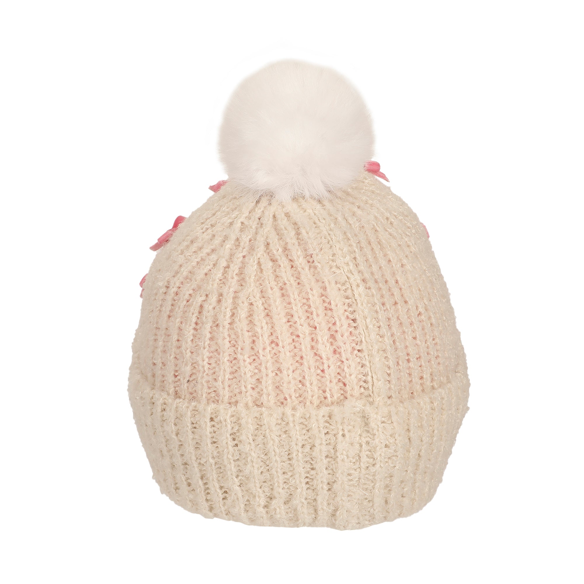Cinnamoroll Adult White Cuffed Knit Beanie With Pom