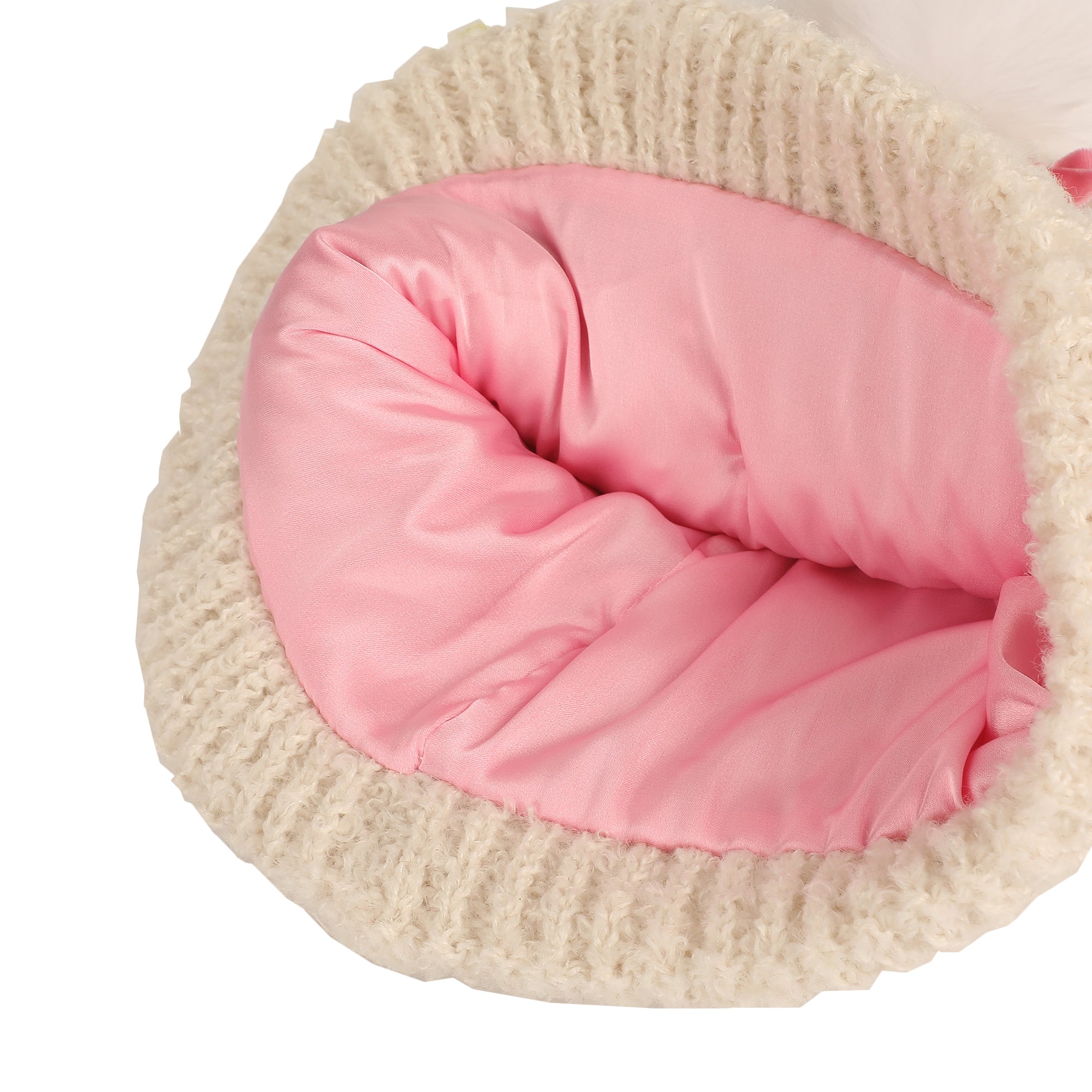 Cinnamoroll Adult White Cuffed Knit Beanie With Pom