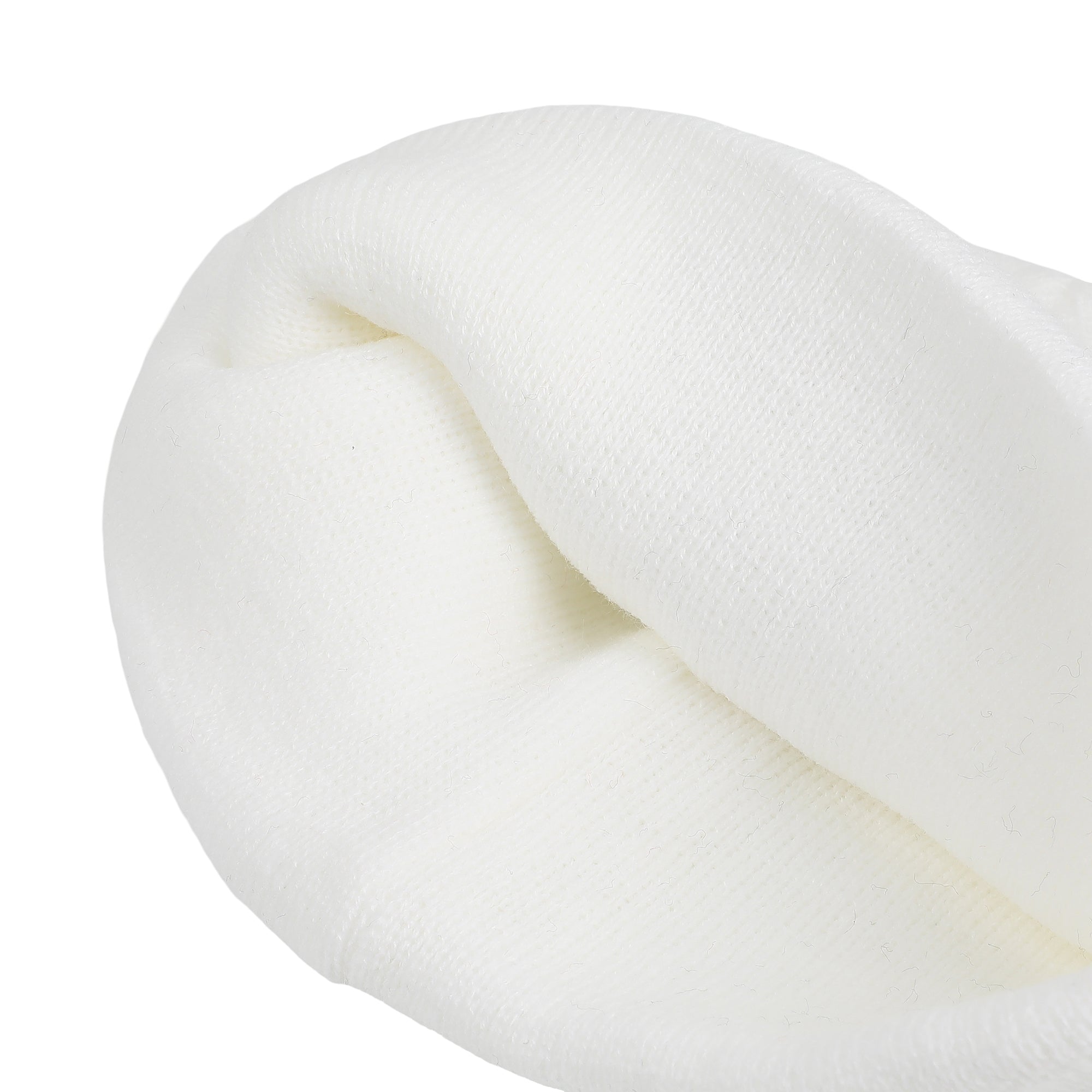 Hello Kitty Embroidered Character On White Cuff Beanie