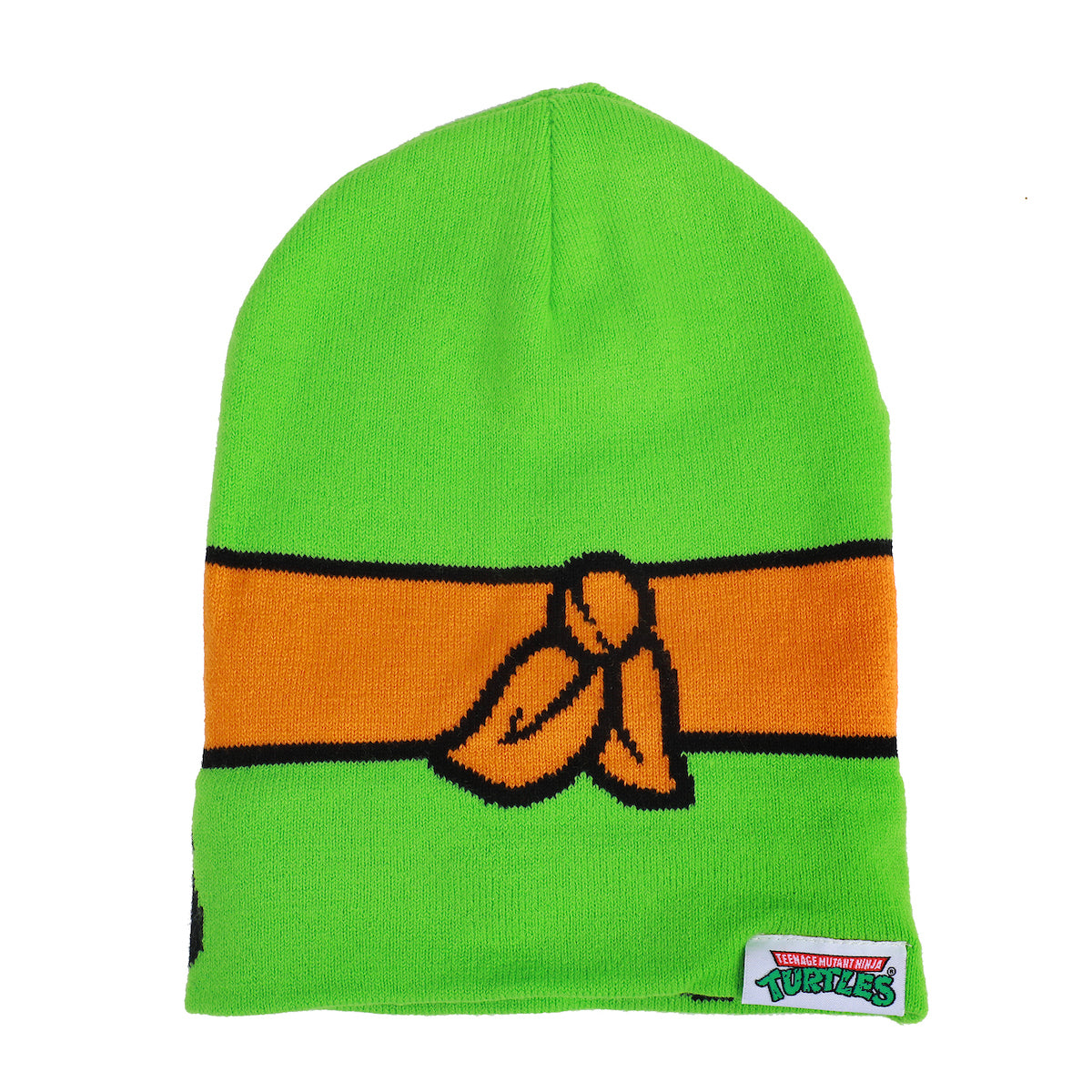 TMNT Rolldown Mikey Adult Mesh Eye Green Beanie