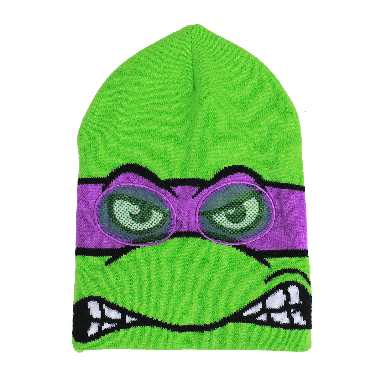 TMNT Rolldown Donny Adult Acrylic Mesh Eye Green Beanie