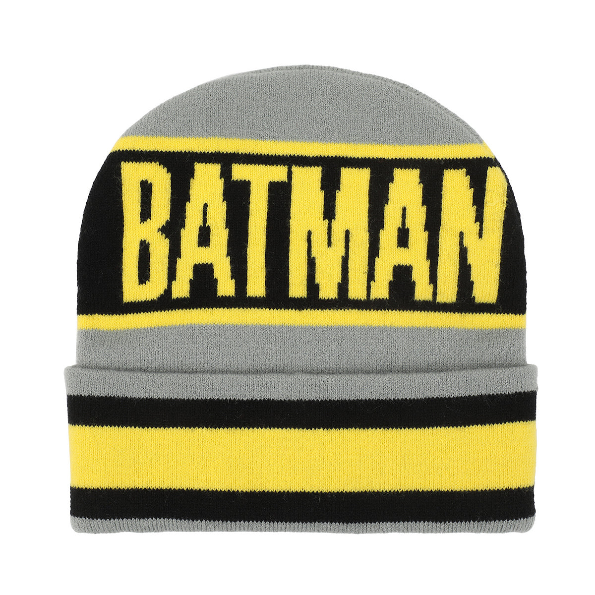 Batman Logo Gray Cuff Beanie