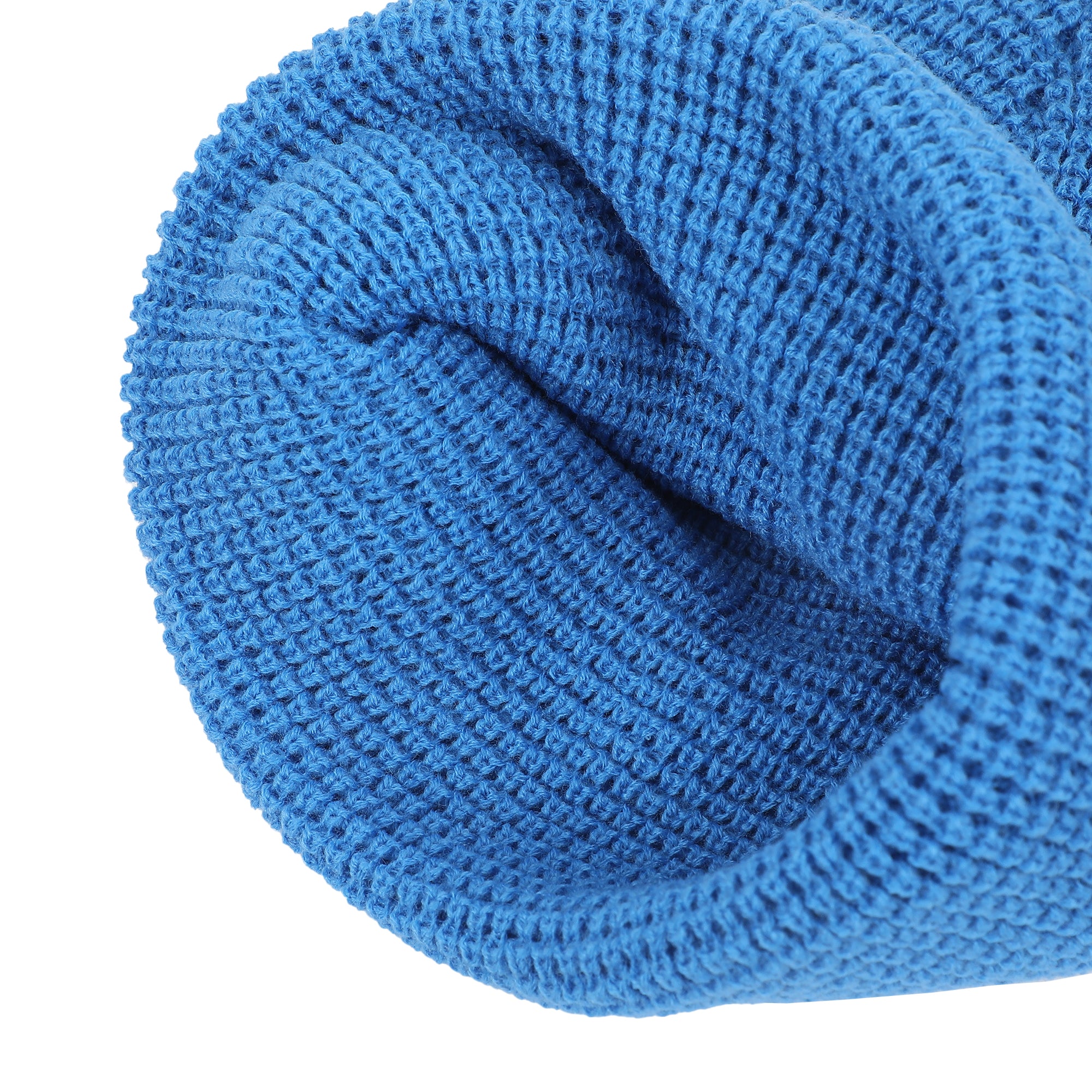 Superman  Superman Logo Embroidery Waffle Knit Cuff Beanie