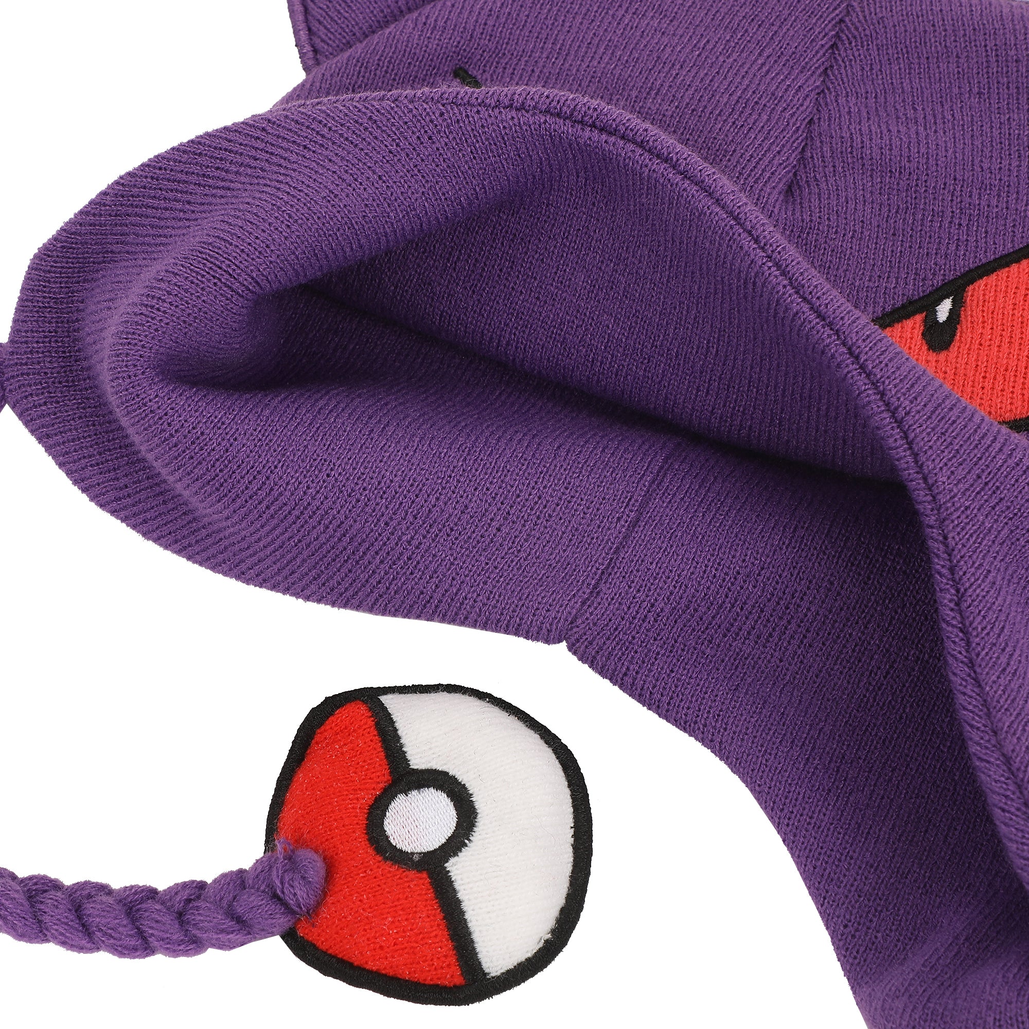 Pokémon Gengar Purple Laplander Knit Cap