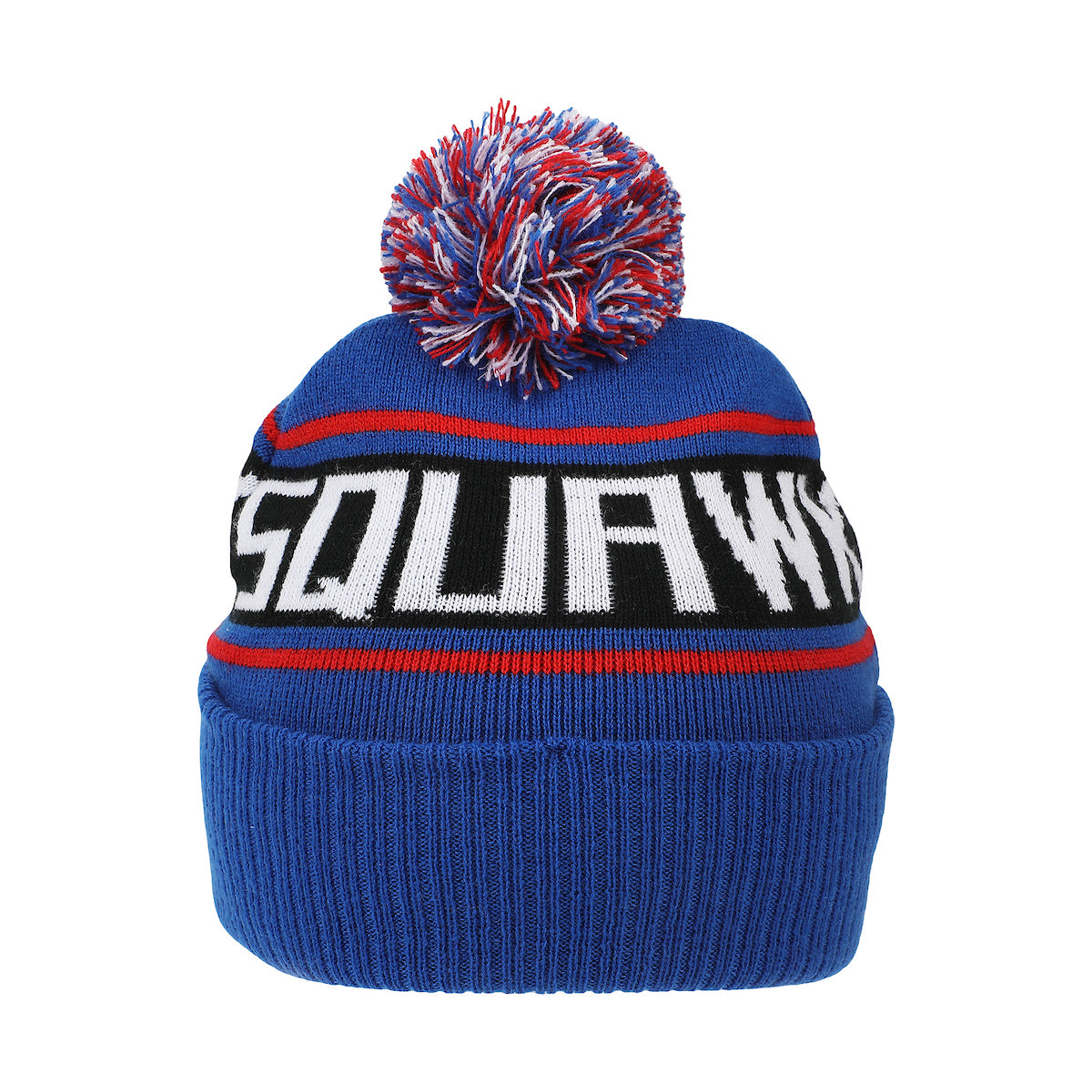 Stranger Things WSQK Squawk Blue Cuff Beanie