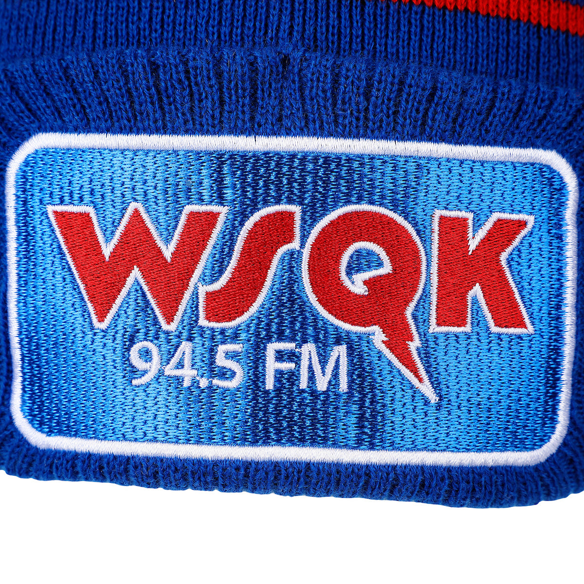 Stranger Things WSQK Squawk Blue Cuff Beanie